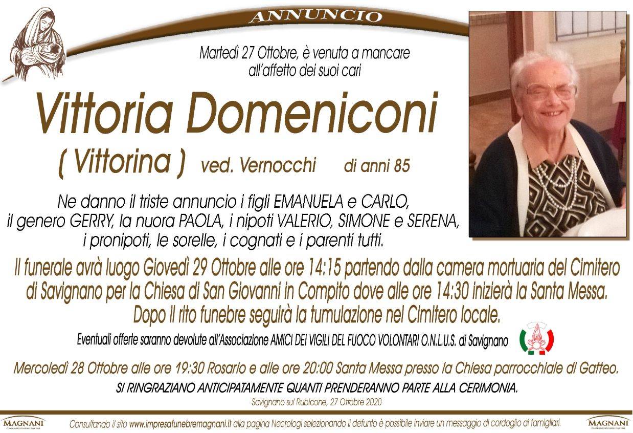 Vittoria (Vittorina) Domeniconi