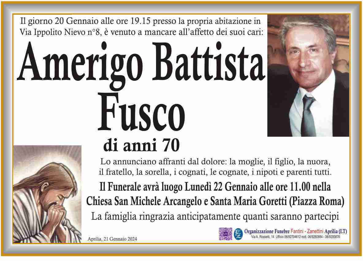 Amerigo Battista Fusco