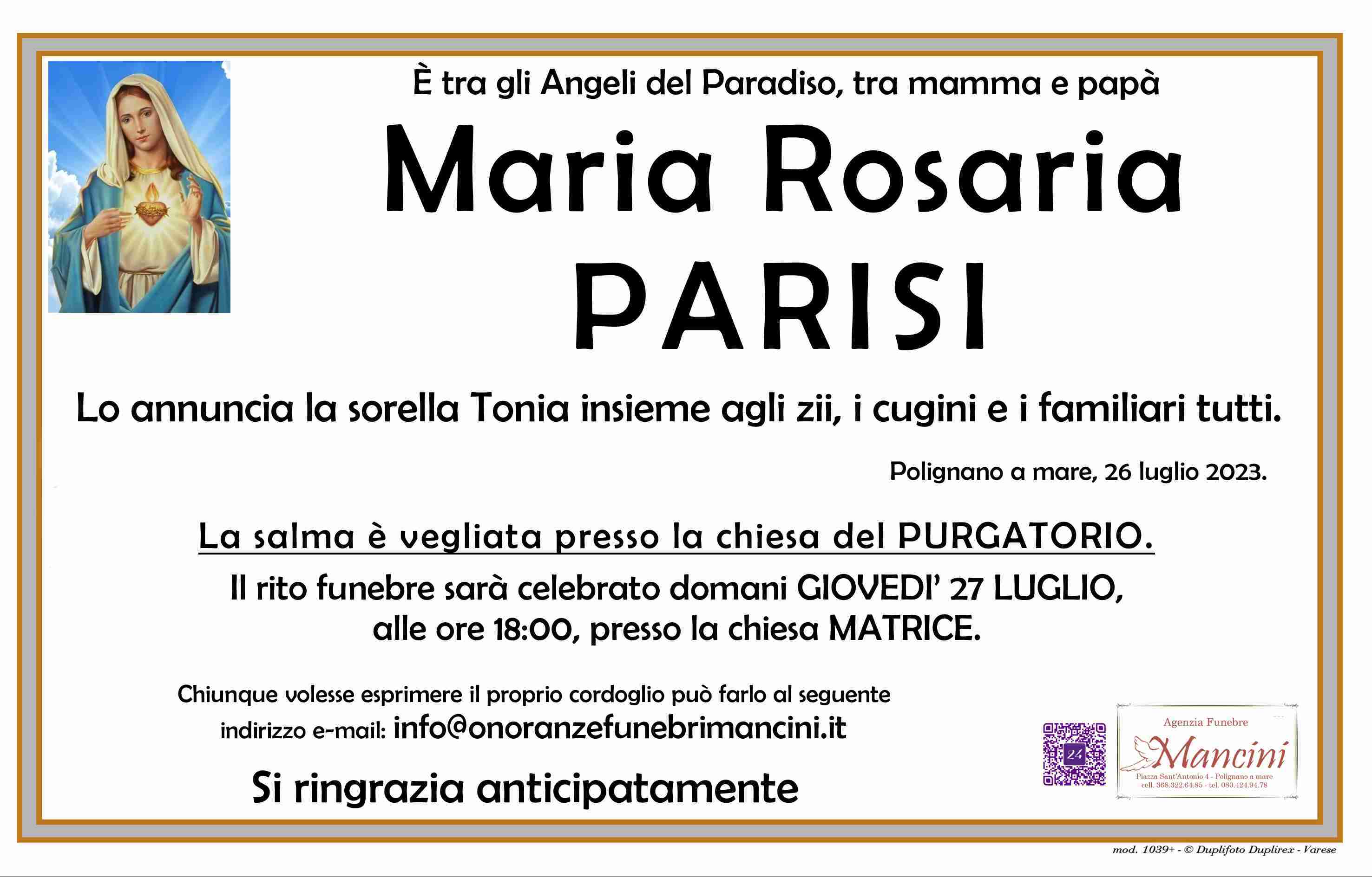 Maria Rosaria Parisi