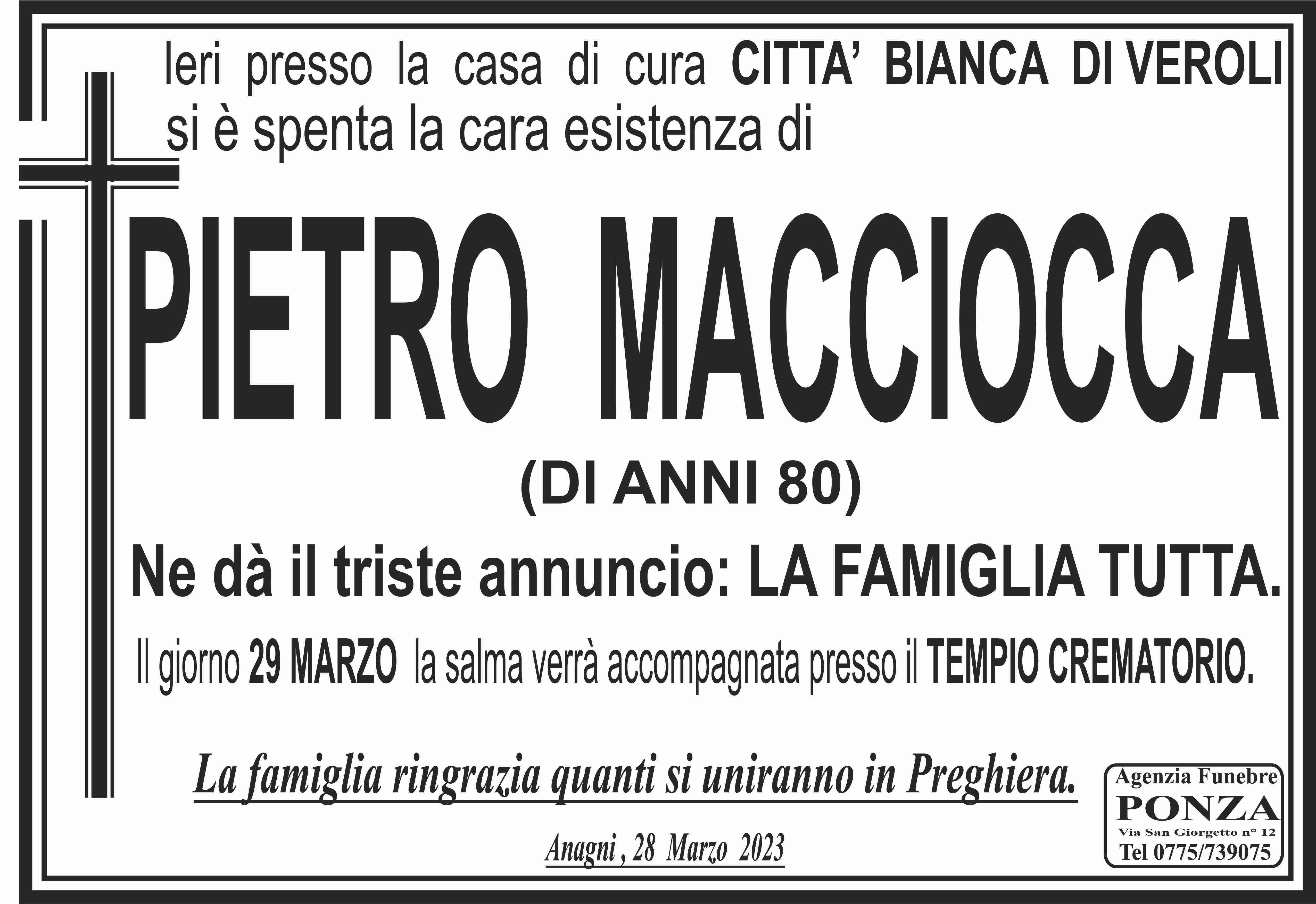 Pietro  Maccoccia