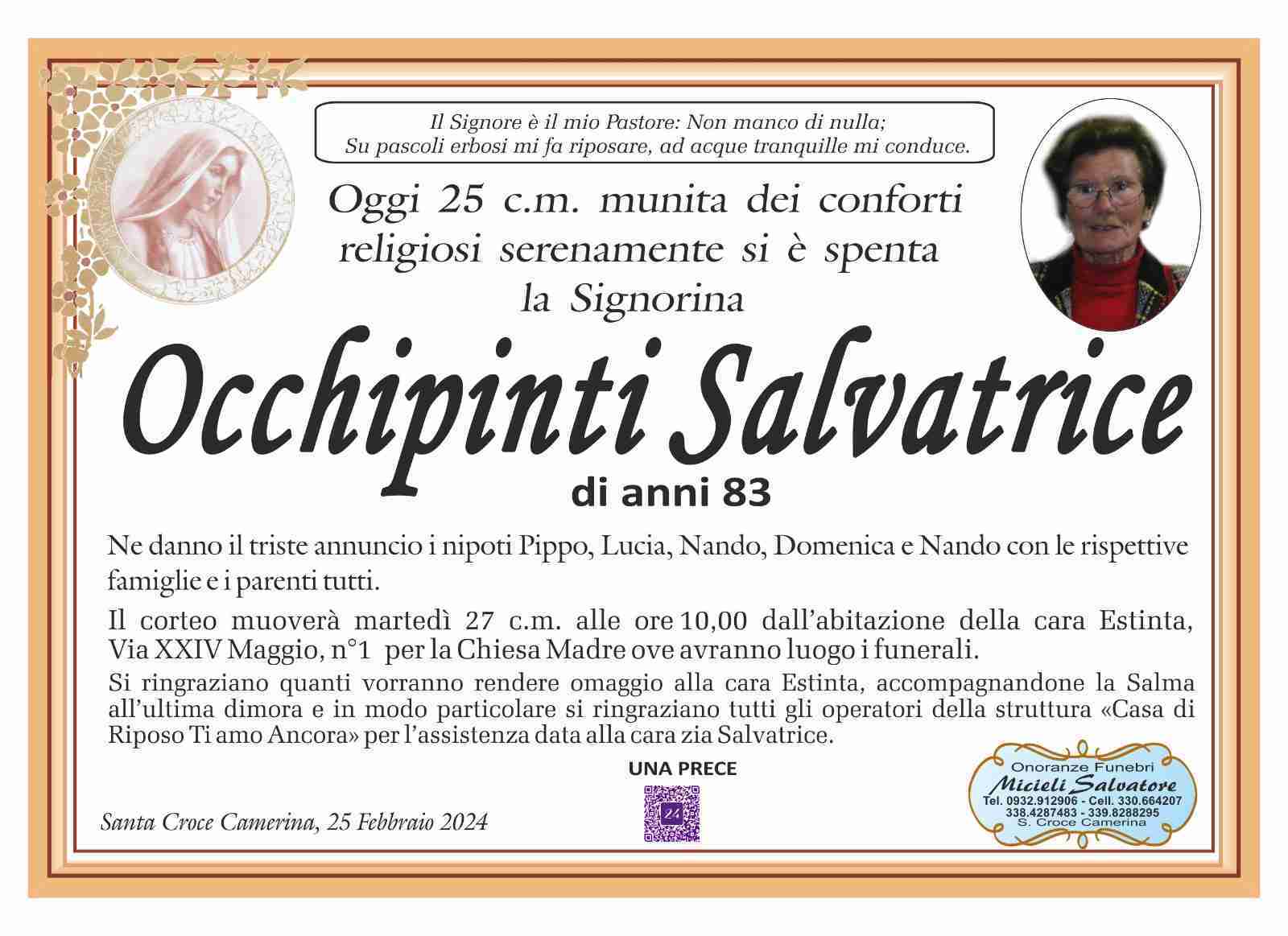 Salvatrice Occhipinti