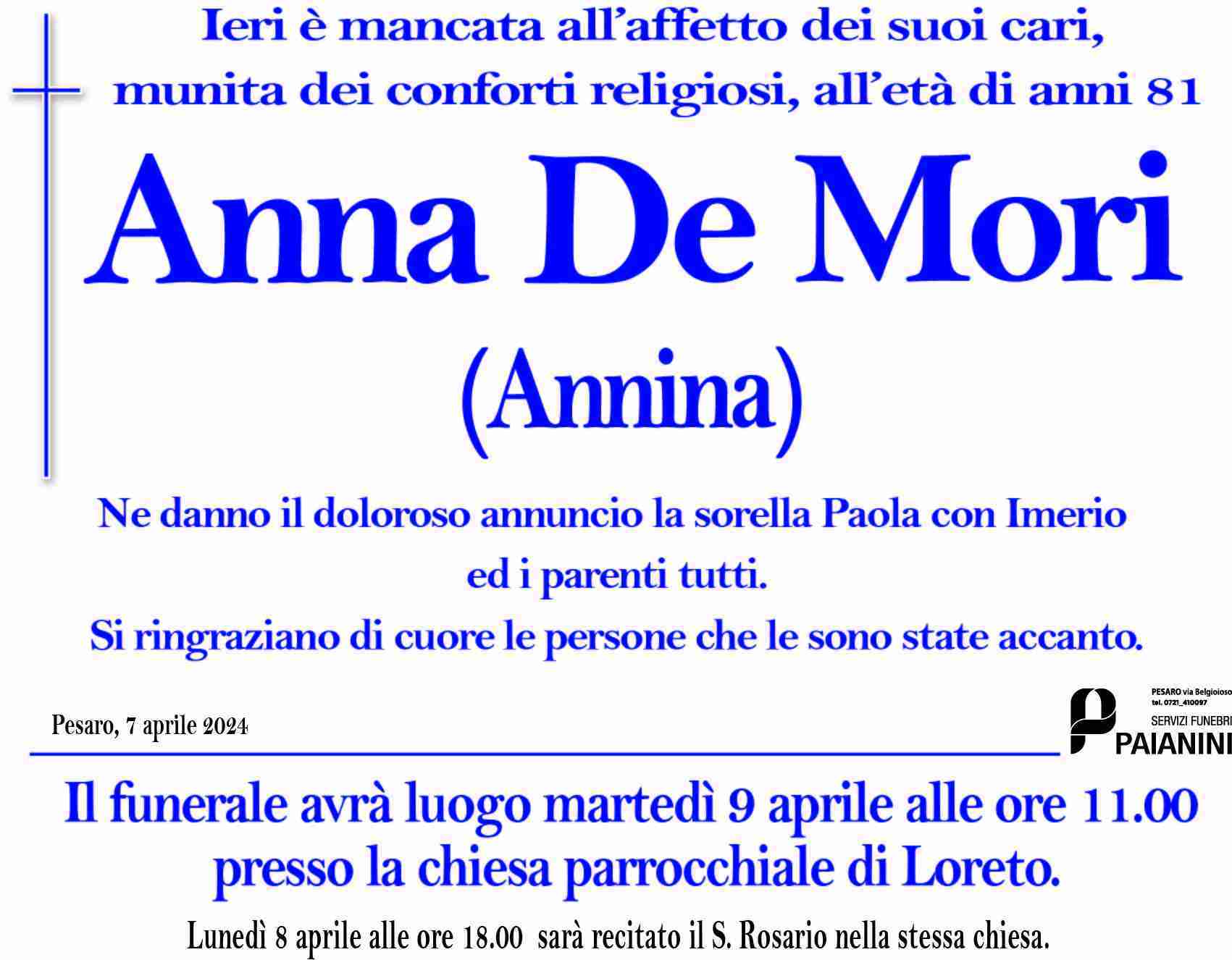 Anna De Mori