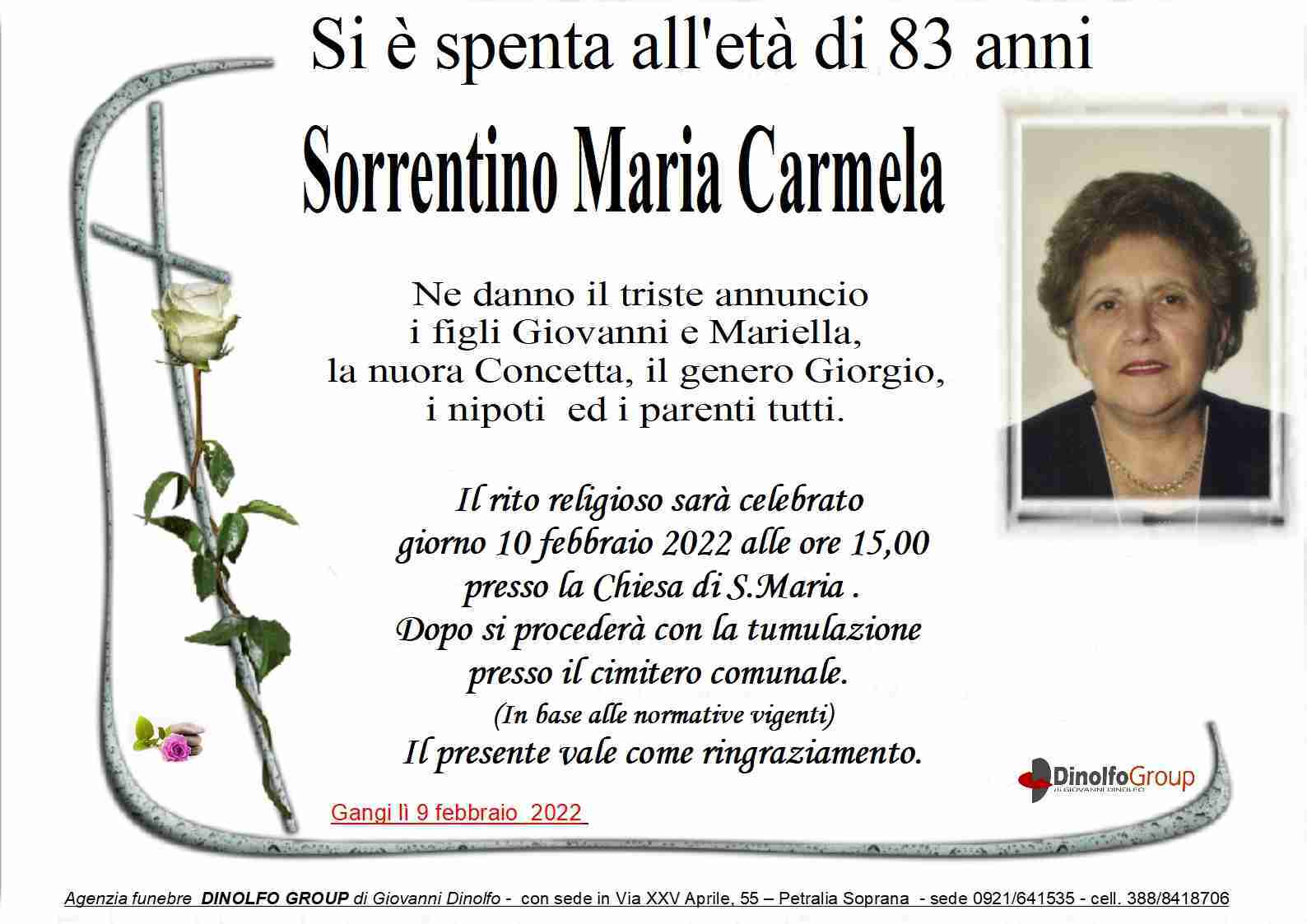 Maria Carmela Sorrentino