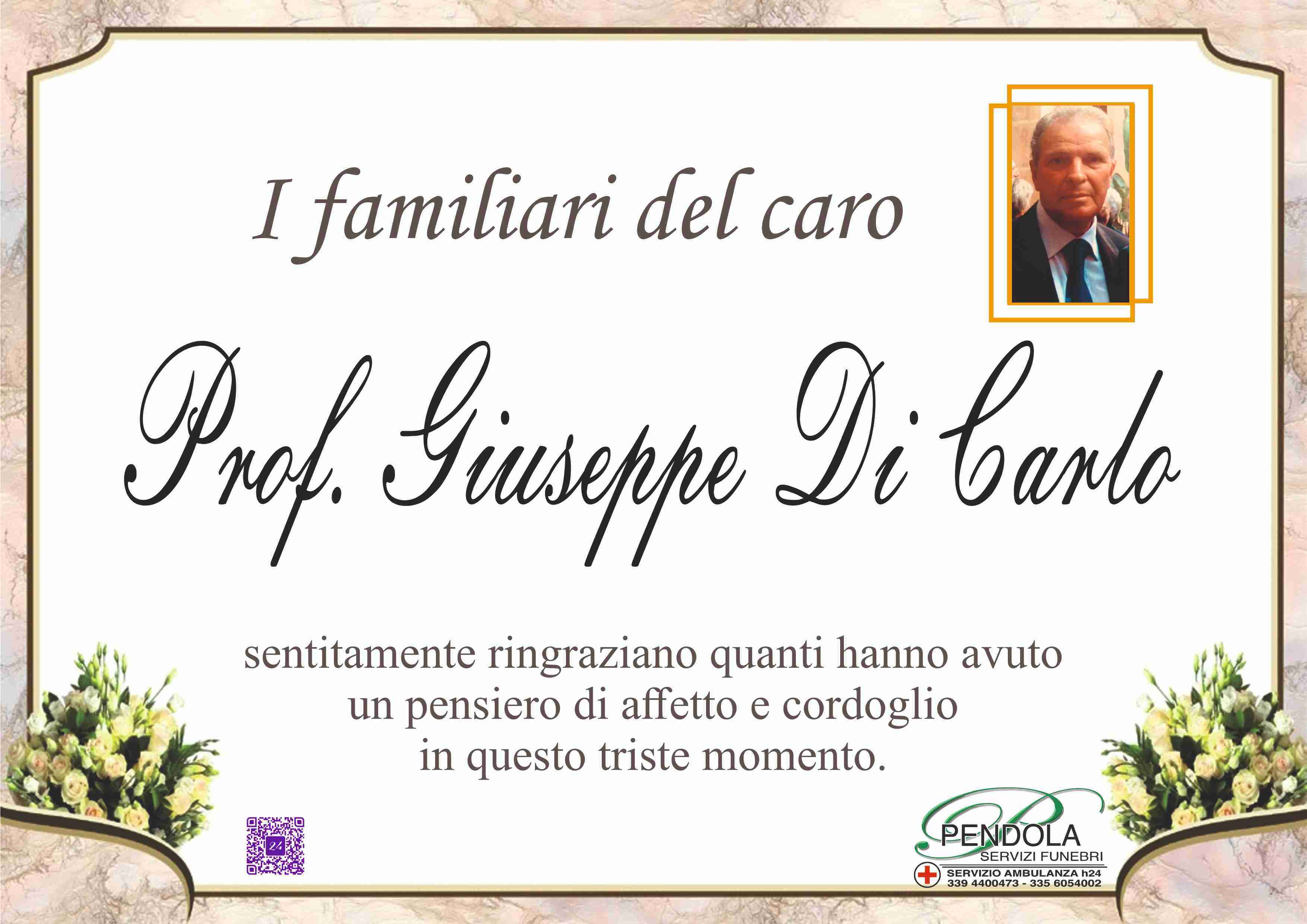 Prof. Giuseppe Di Carlo