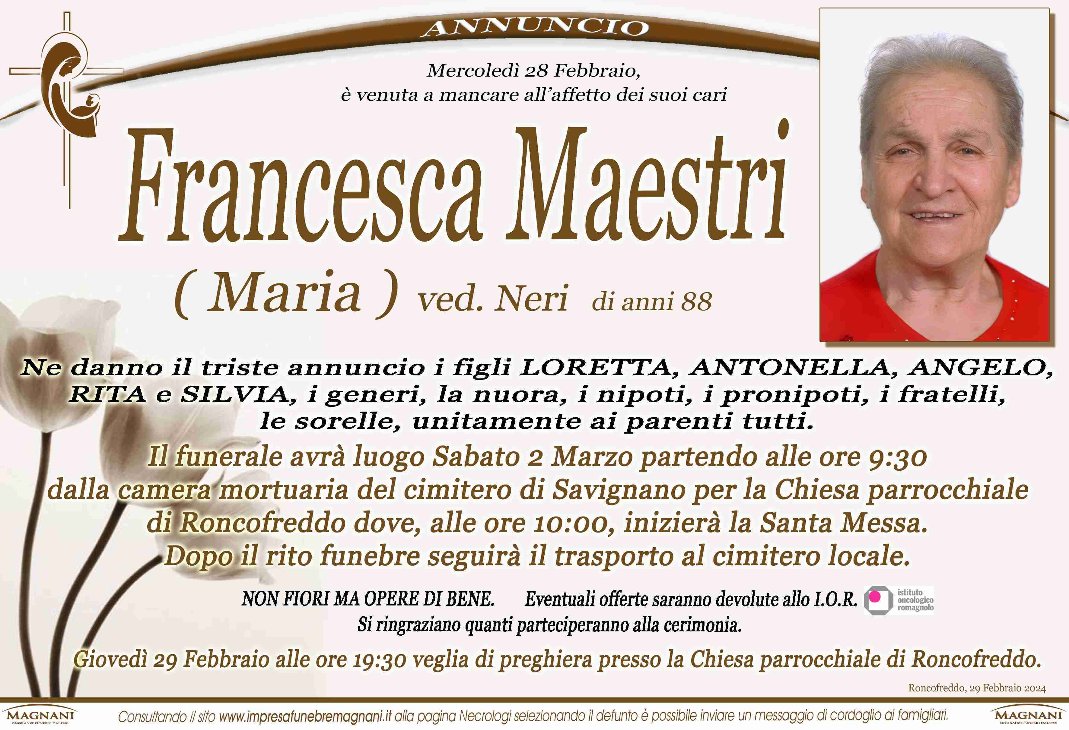 Francesca Maestri (Maria)