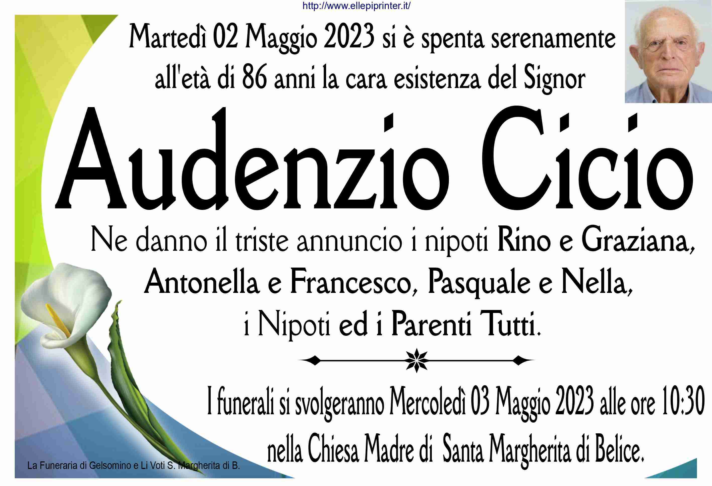 Audenzio Cicio