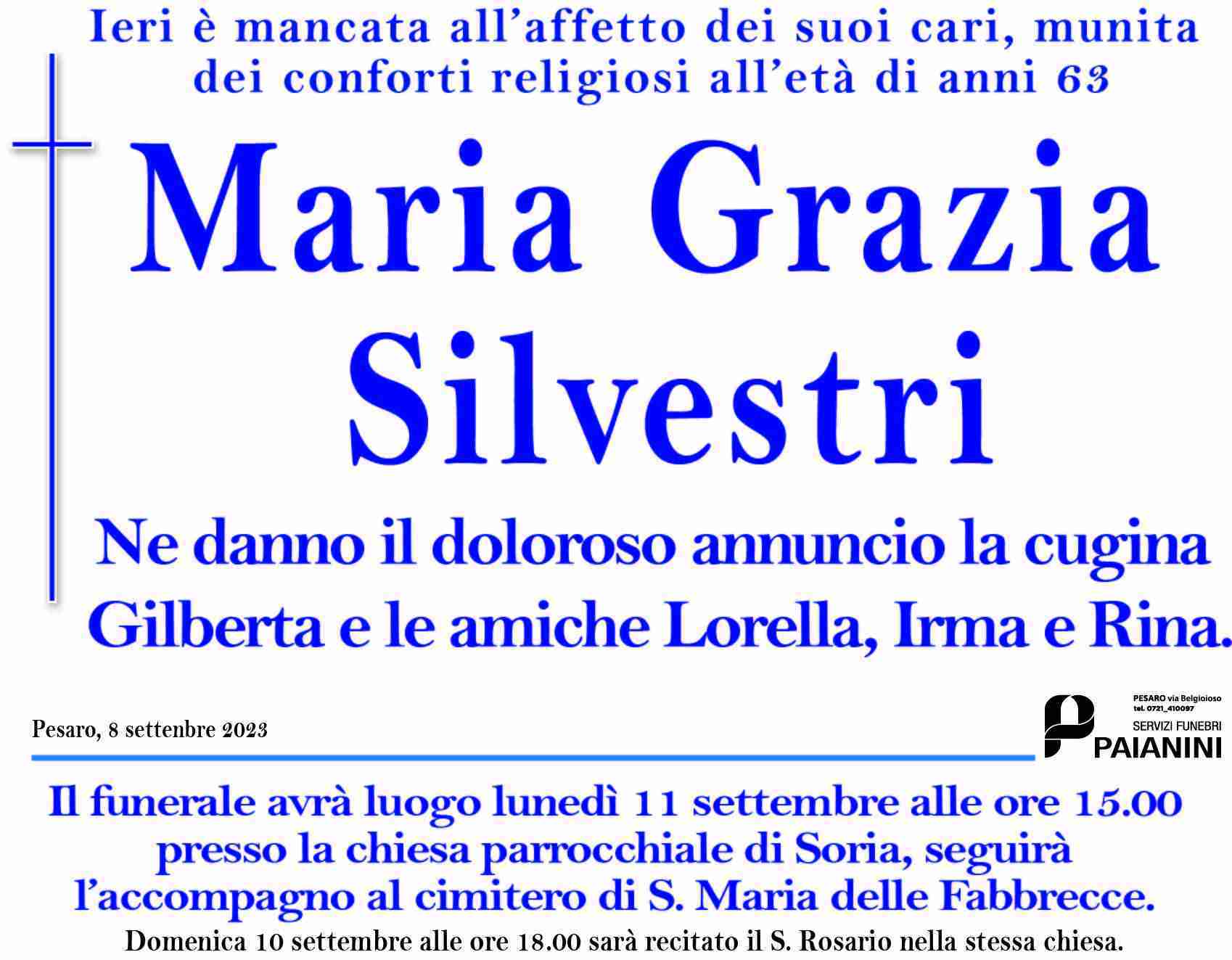 Maria Grazia Silvestri