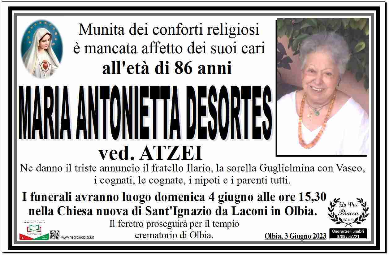 Maria Antonietta Desortes