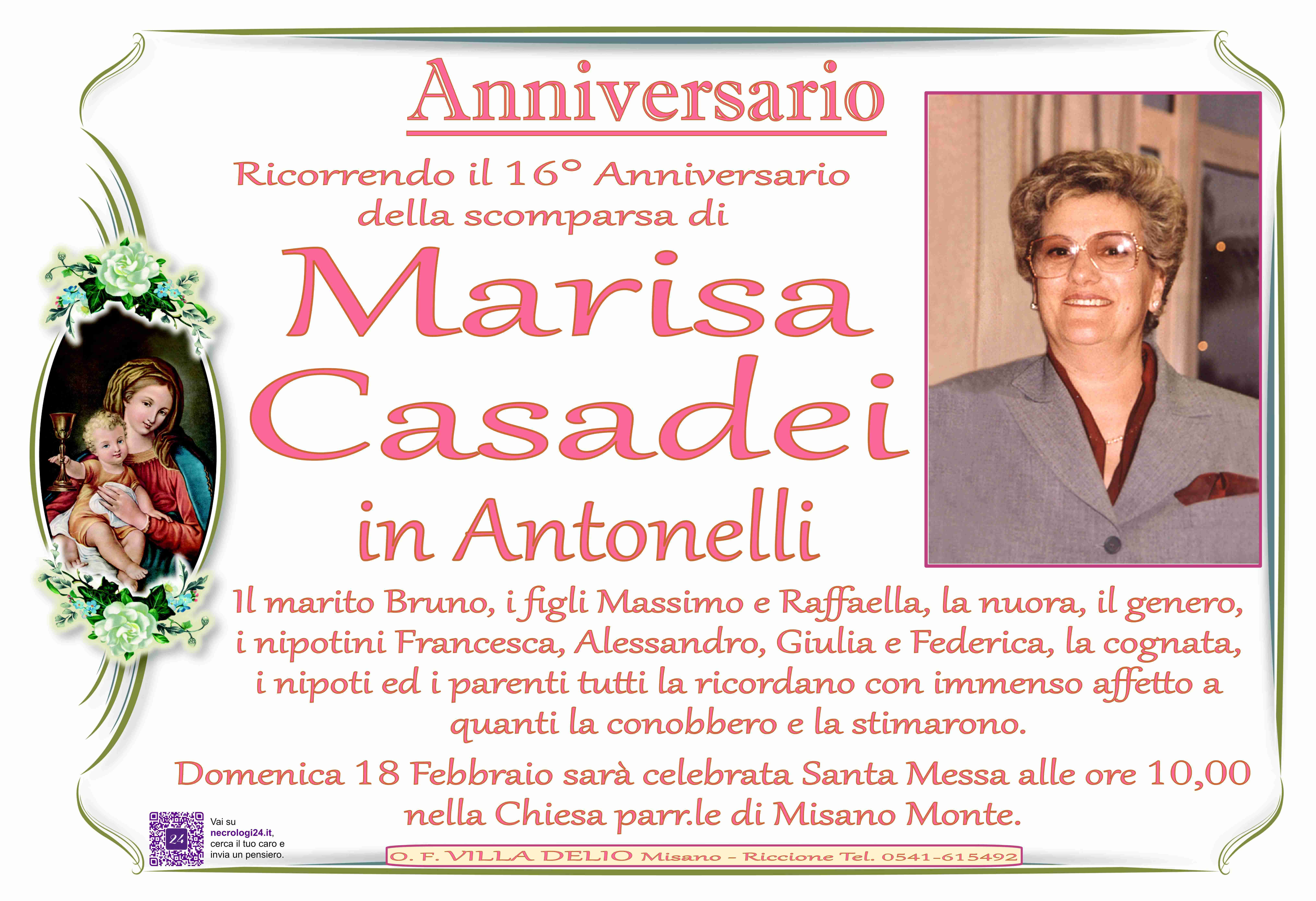 Marisa Casadei in Antonelli