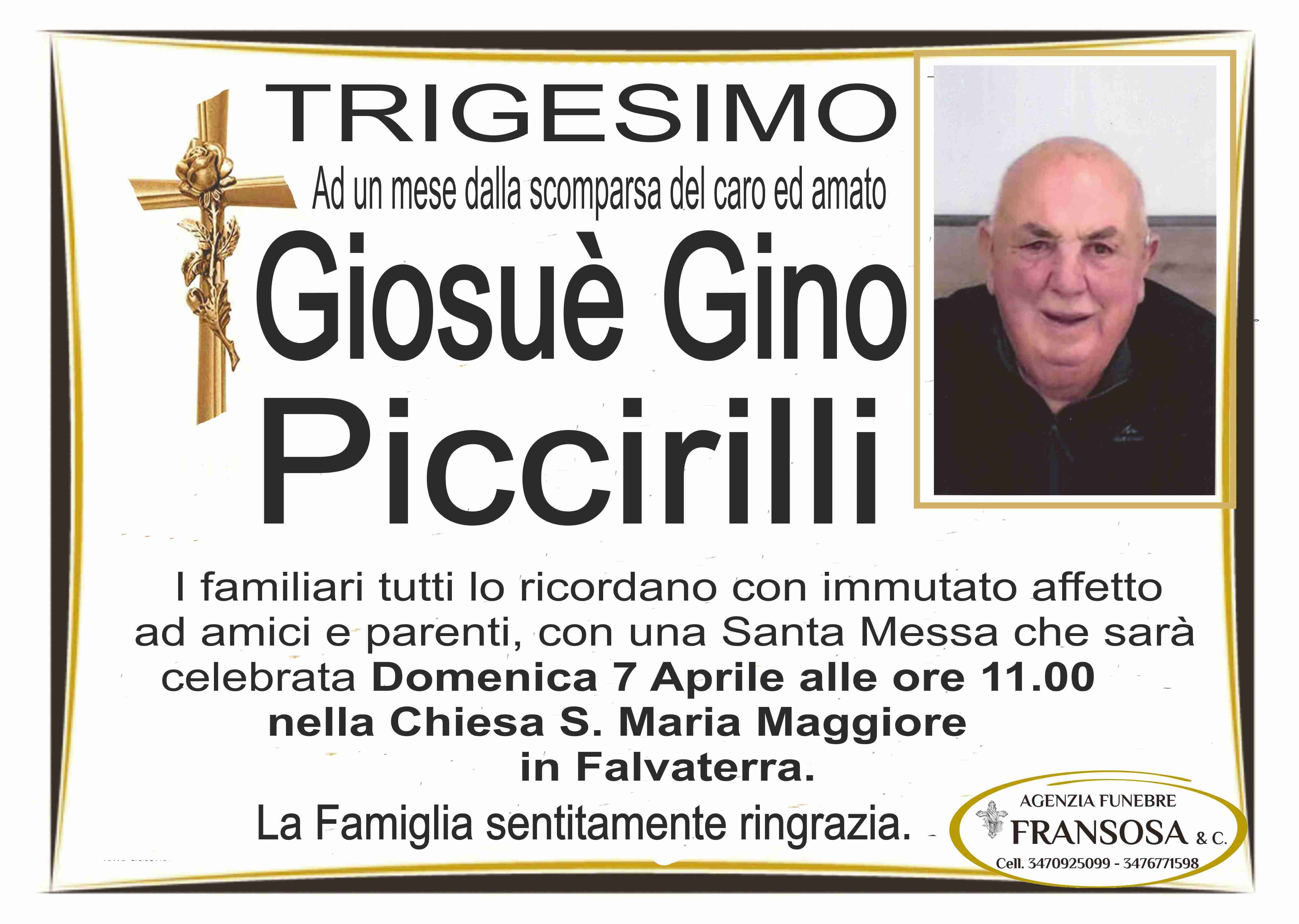 Giosue Gino  Piccirilli