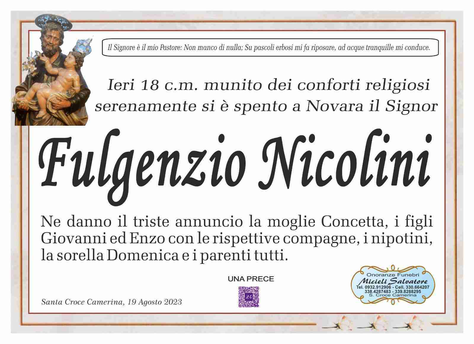 Fulgenzio Nicolini