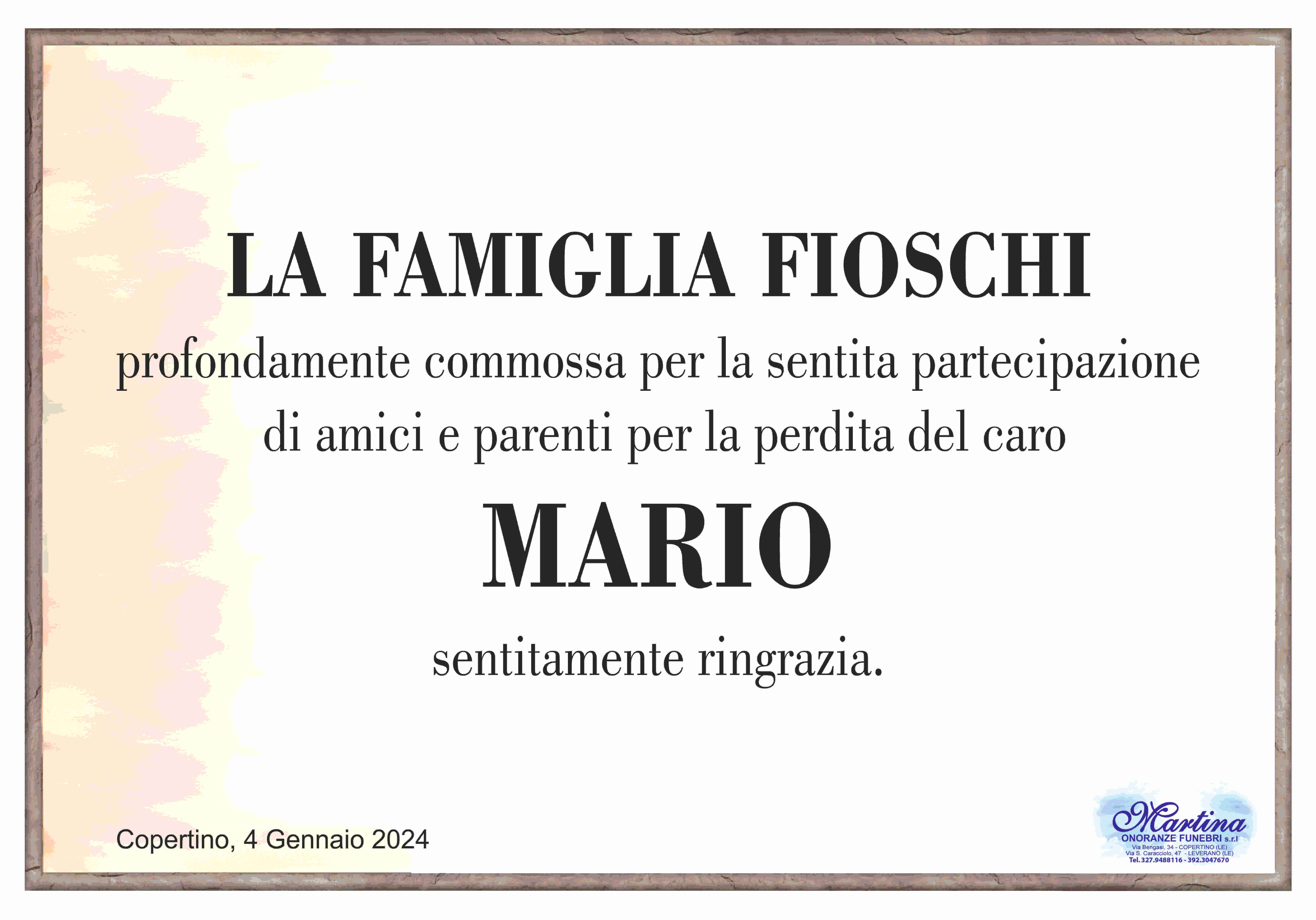 Mario Fioschi