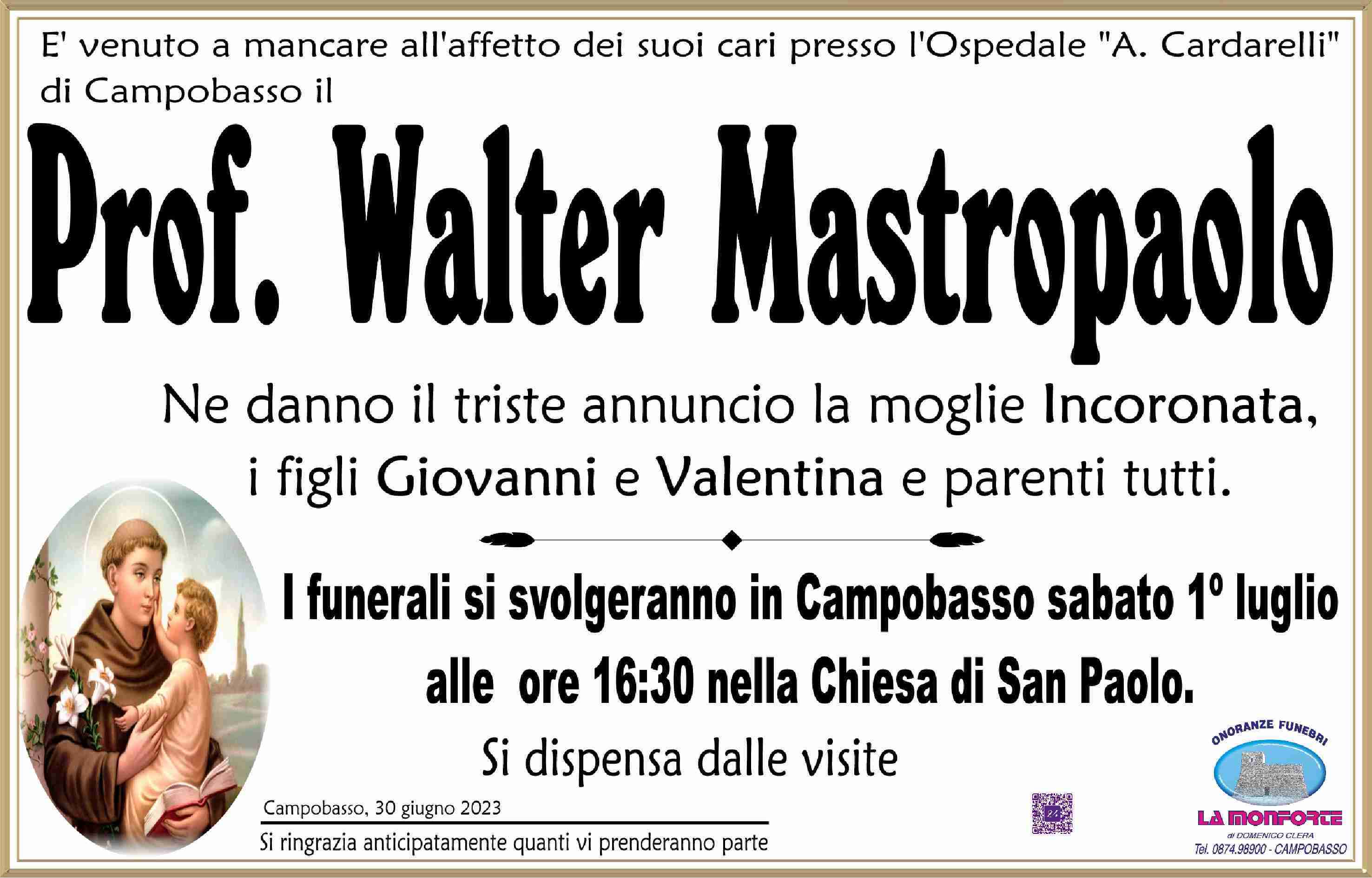 Walter Mastropaolo