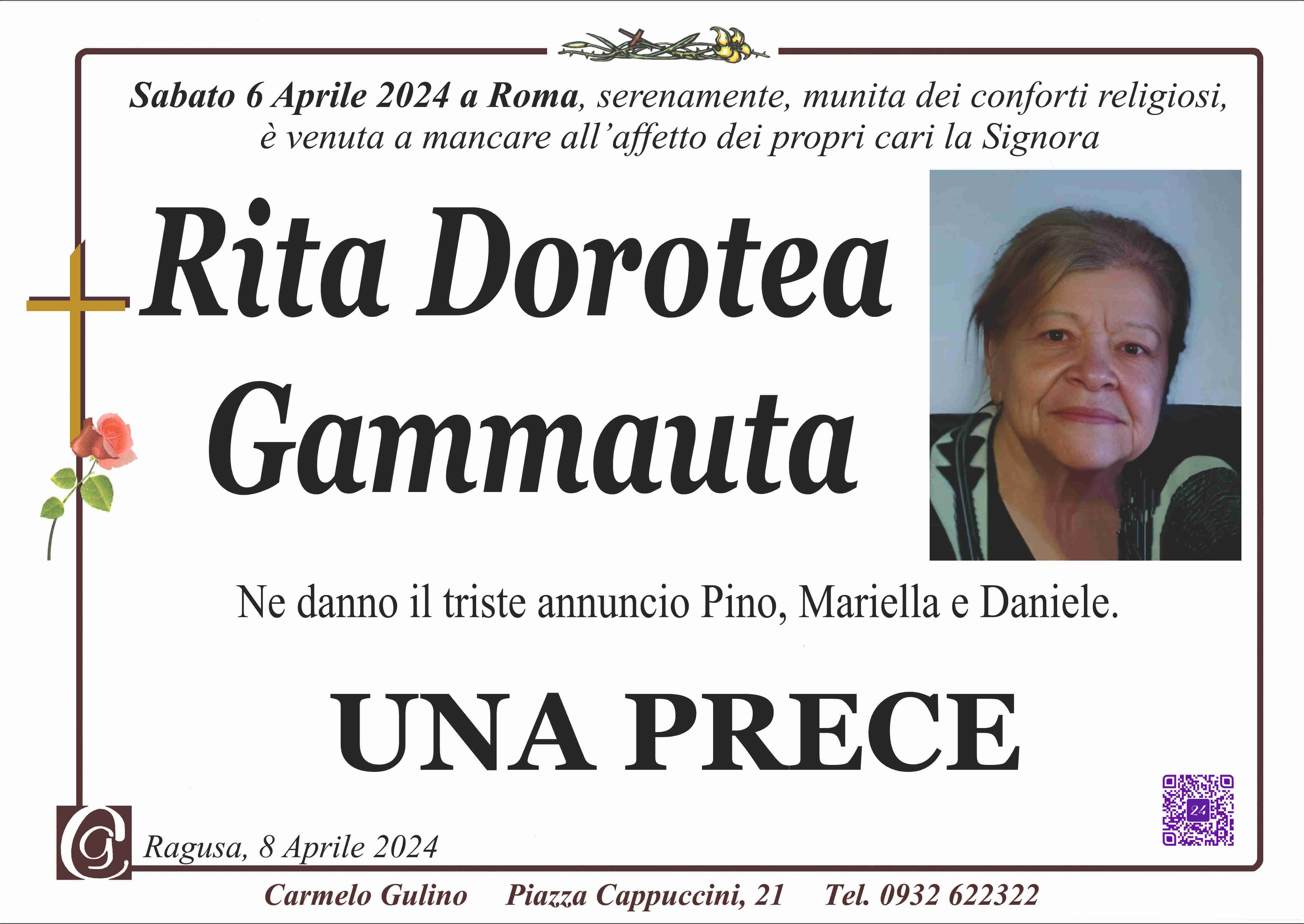 Rita Dorotea GAMMAUTA