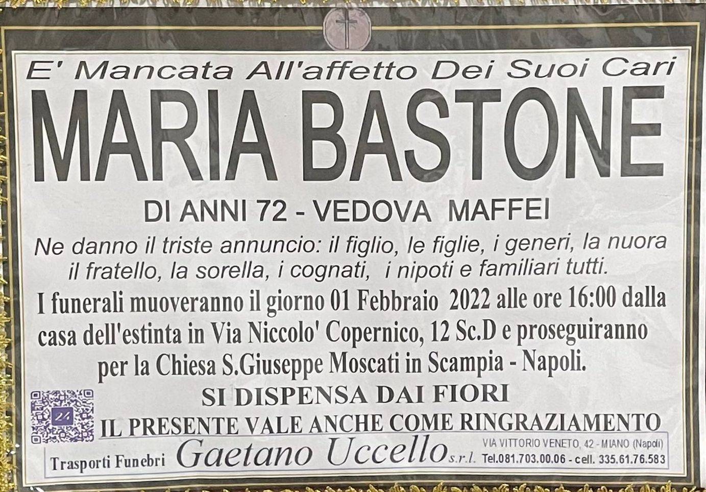 Maria Bastone
