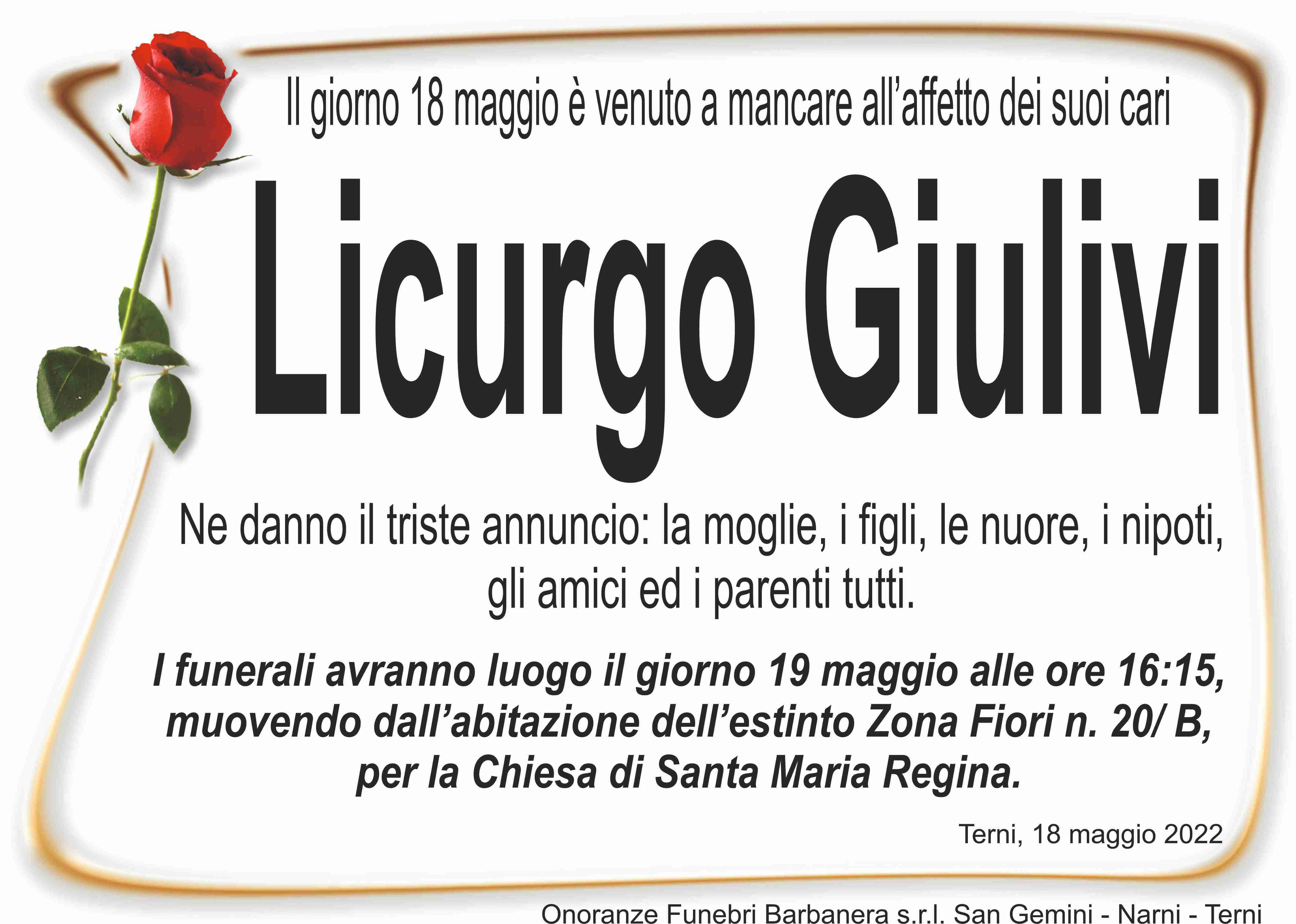 Licurgo Giulivi