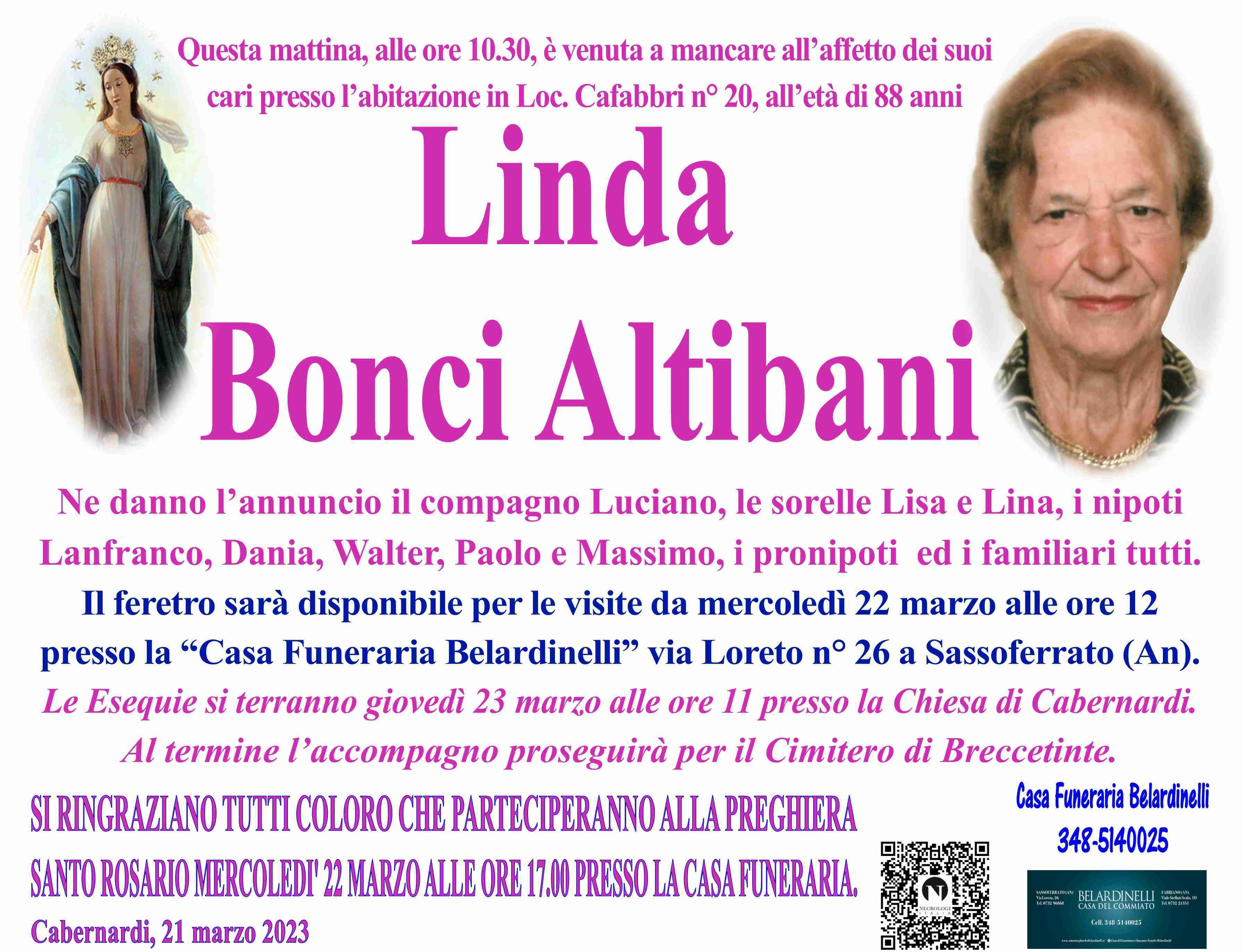 Linda Bonci Altibani