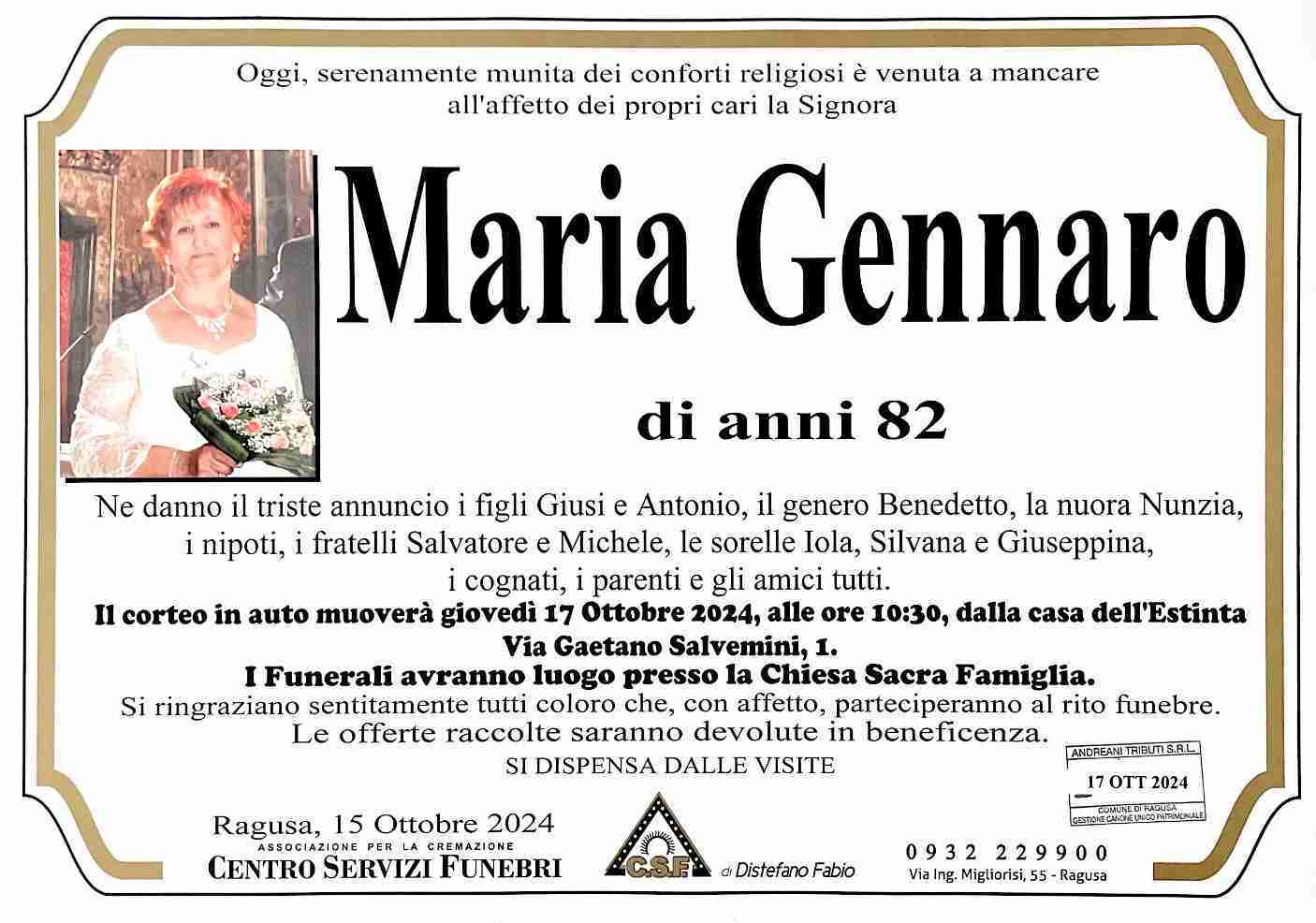 Maria Gennaro