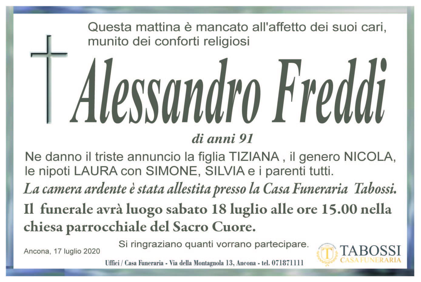 Alessandro Freddi