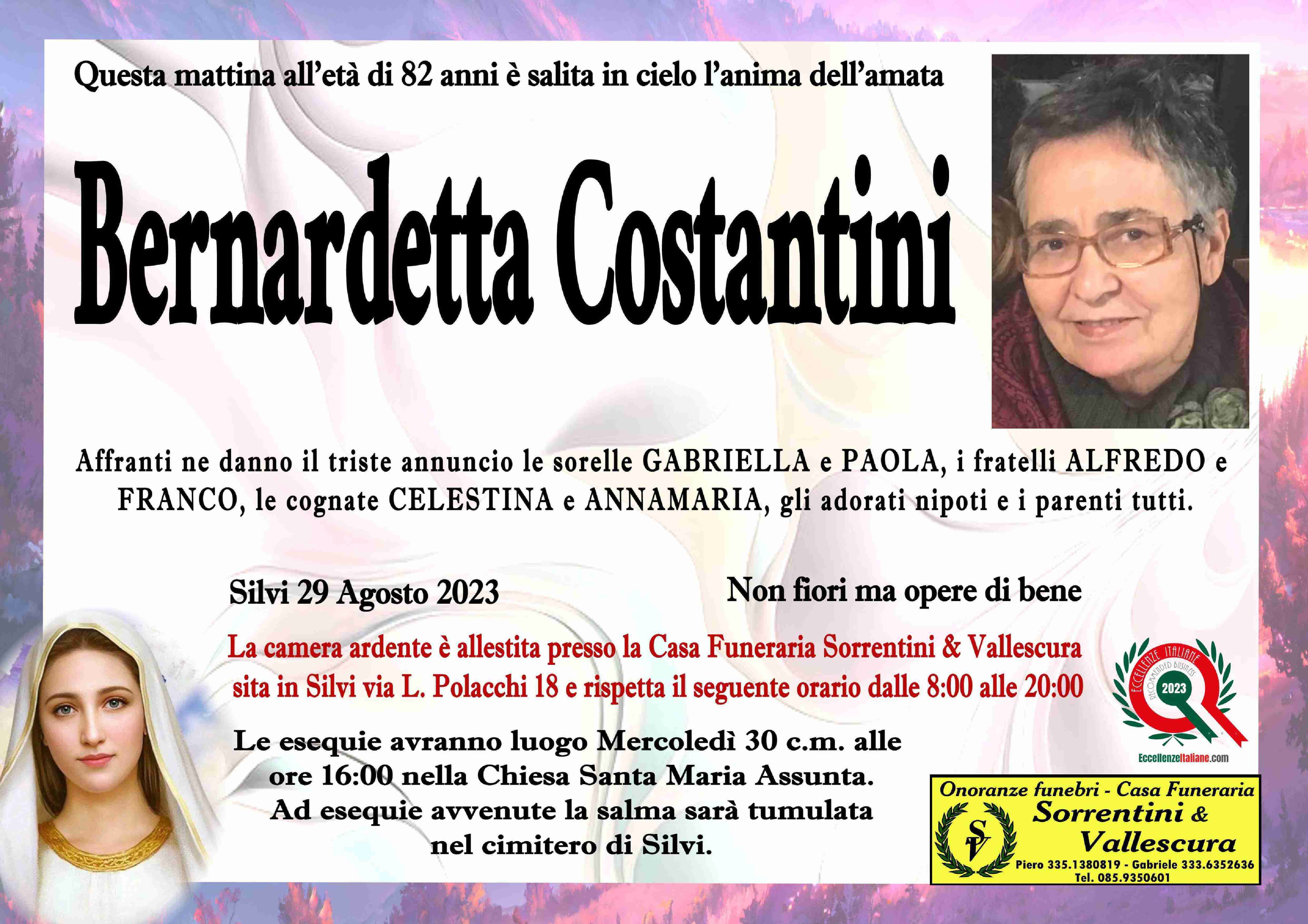 Bernardetta Costantini