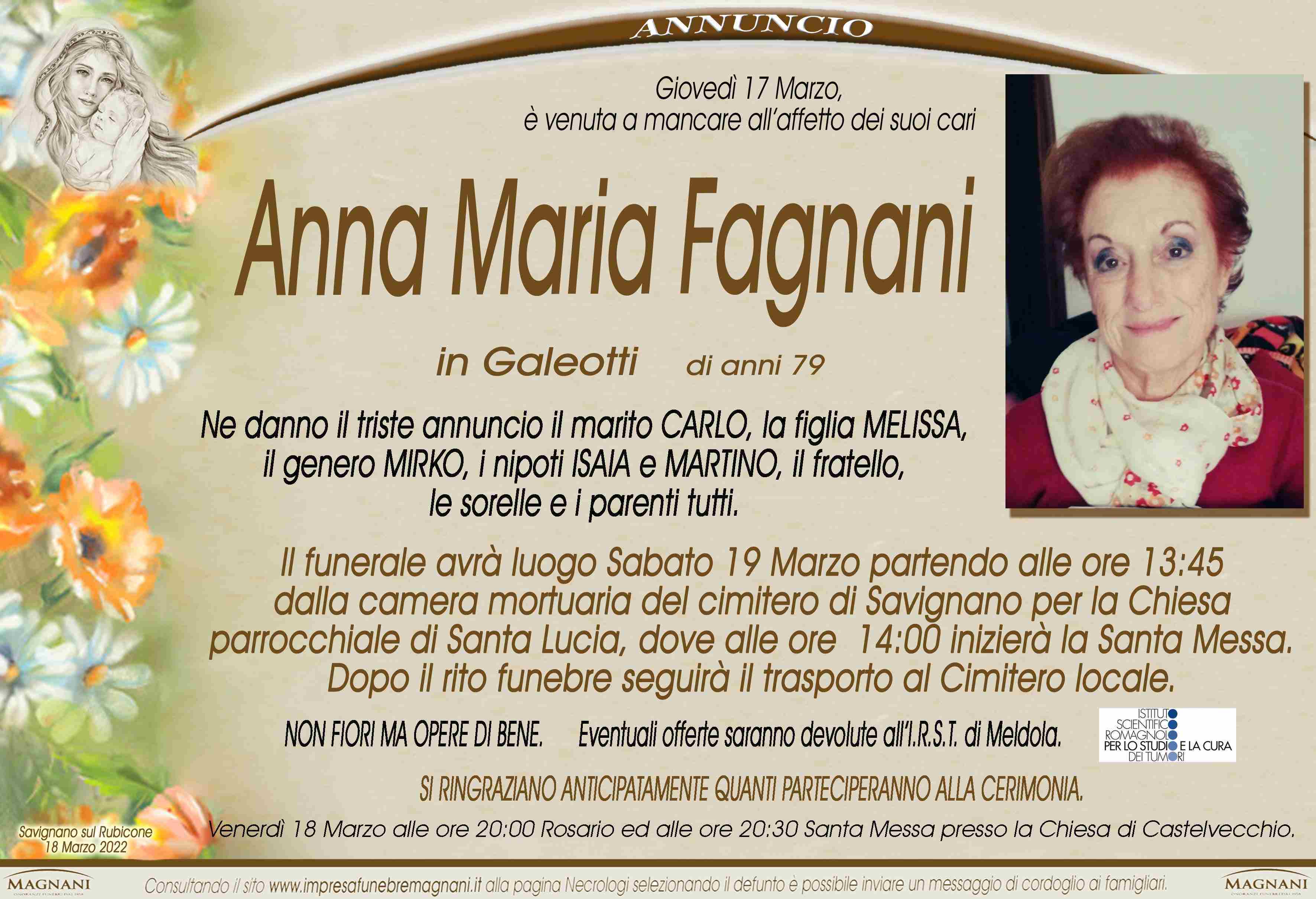 Anna Maria  Fagnani