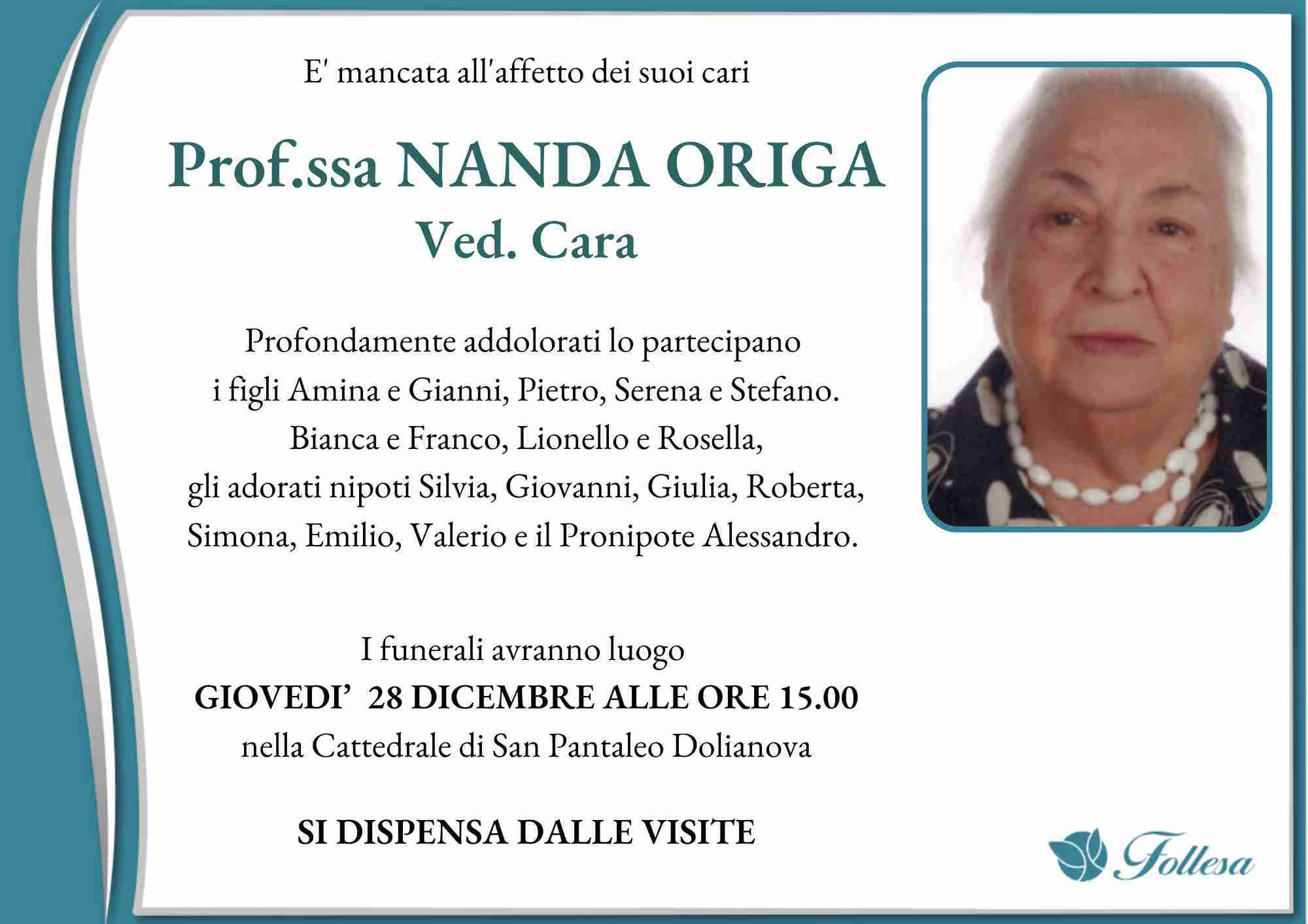 Nanda Origa