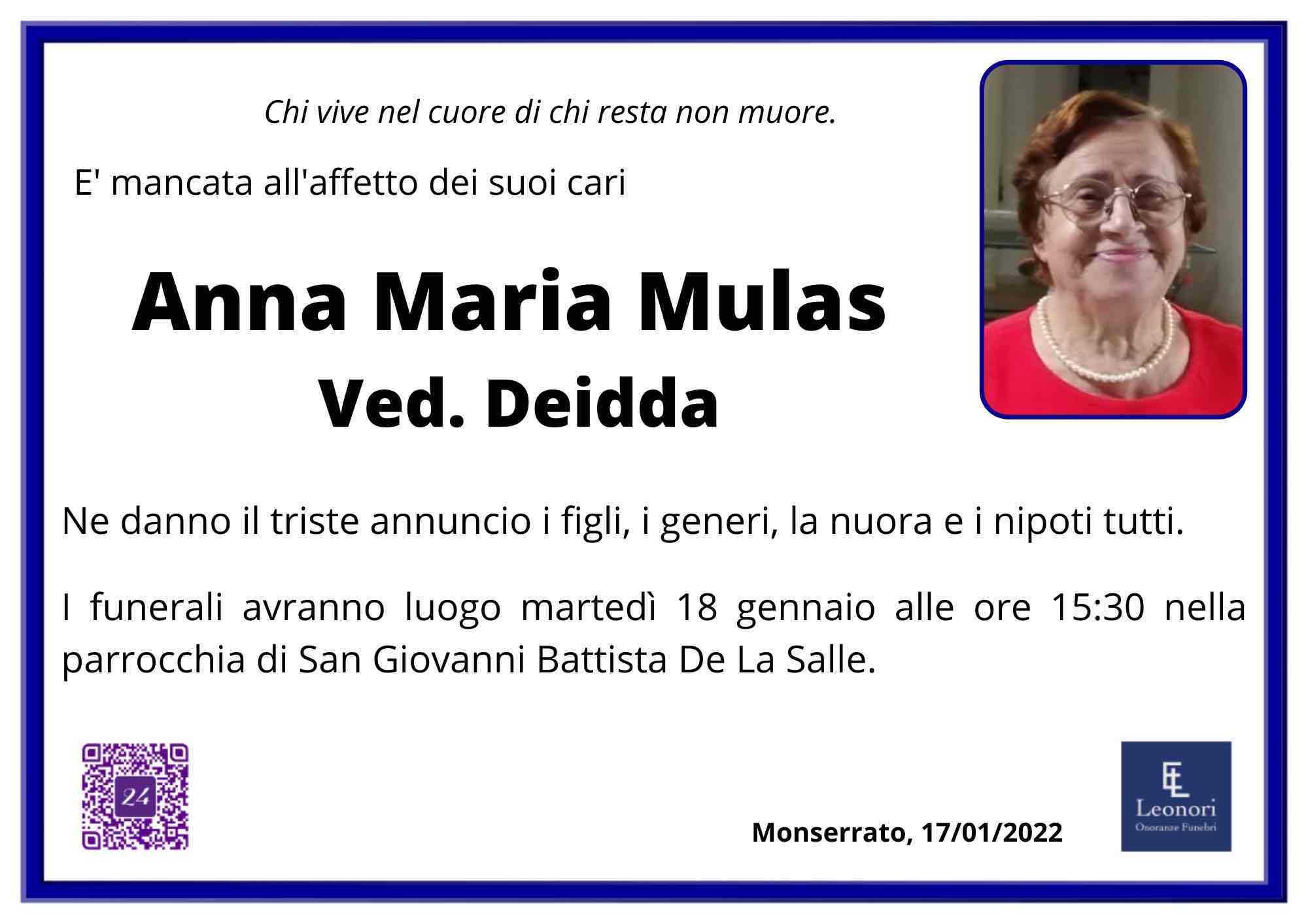 Anna Maria Mulas
