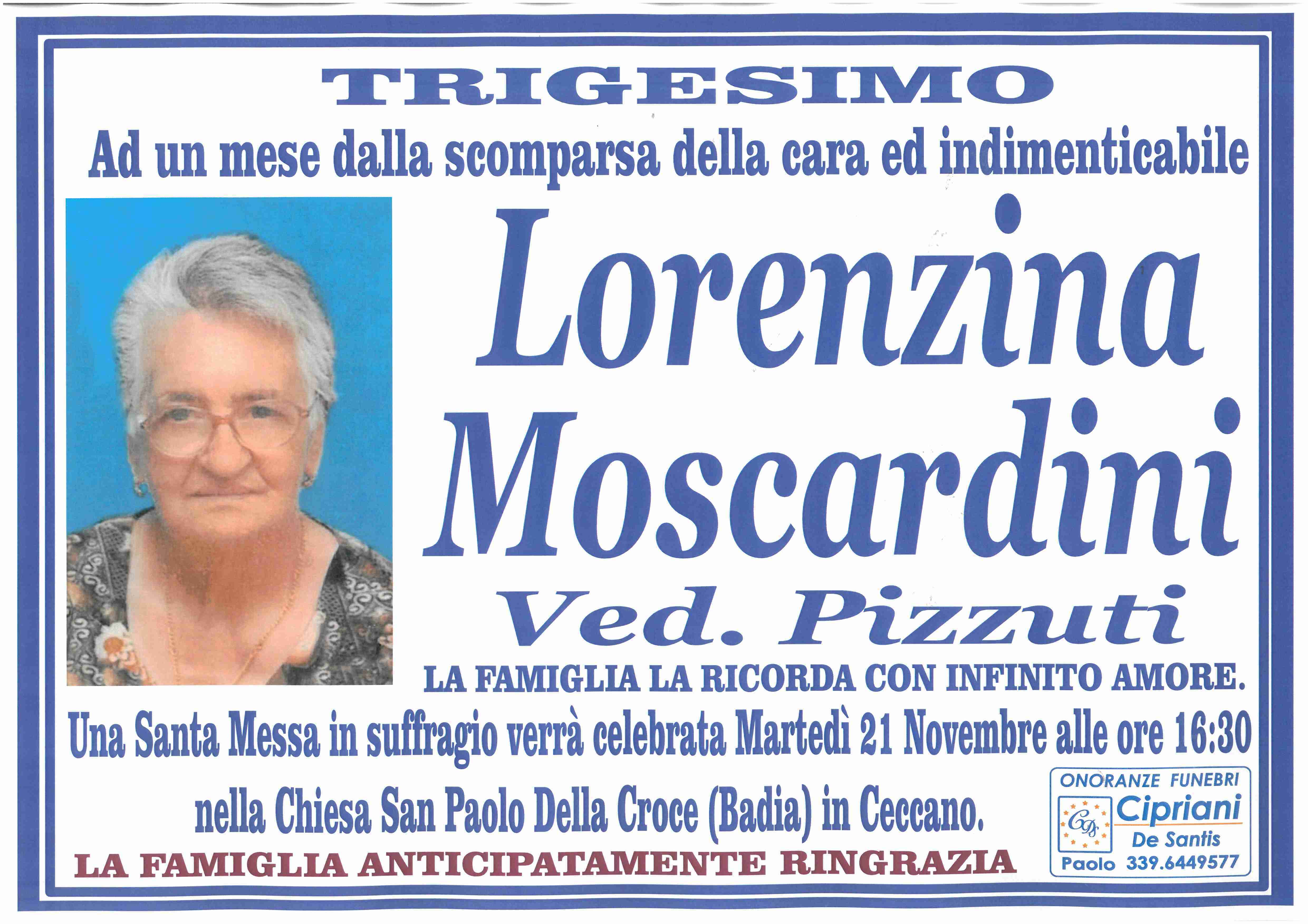 Lorenzina Moscardini