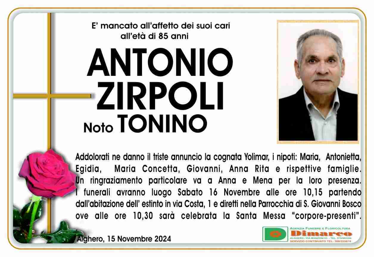 Antonio Zirpoli noto Tonino