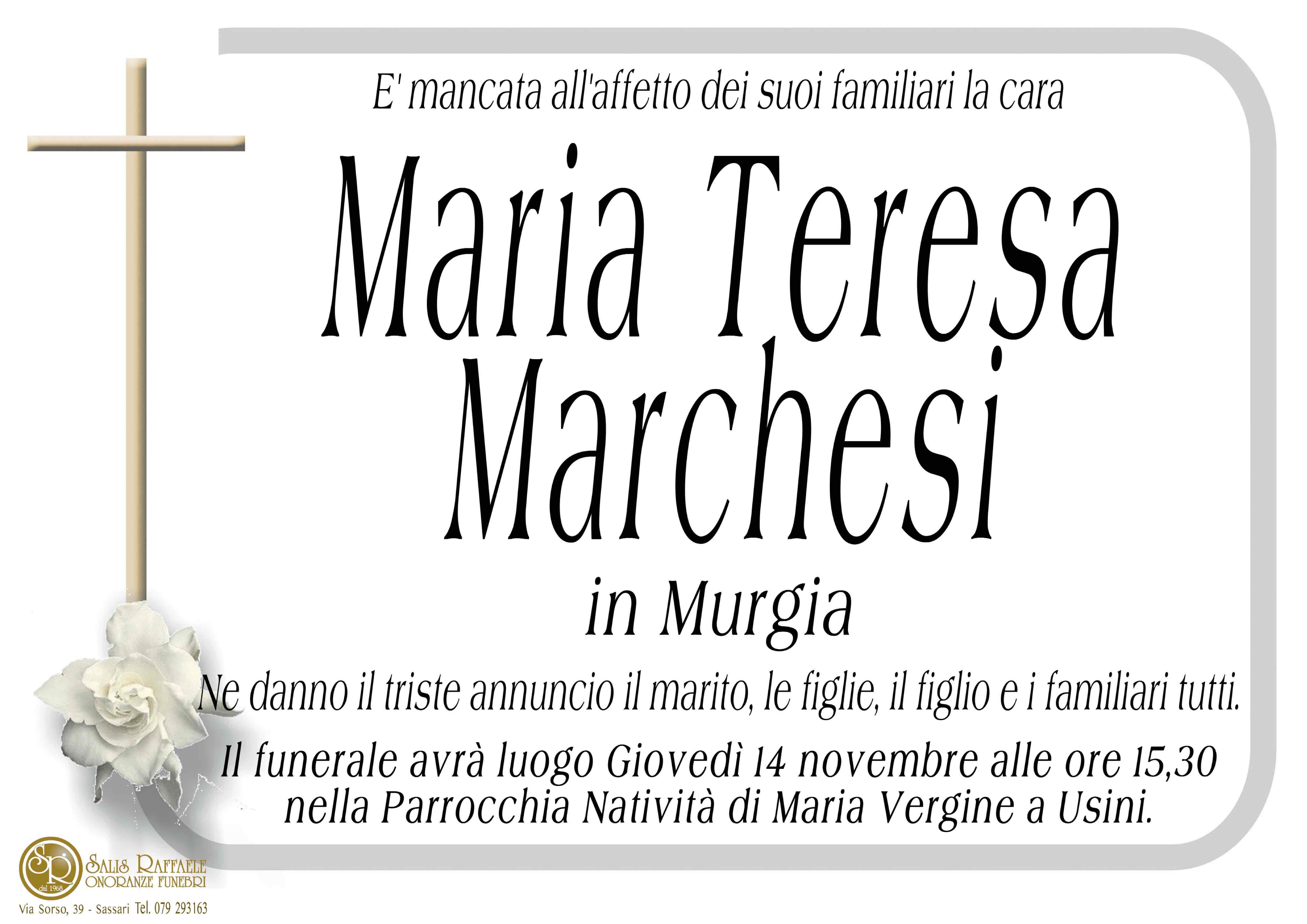 Maria Teresa Marchesi