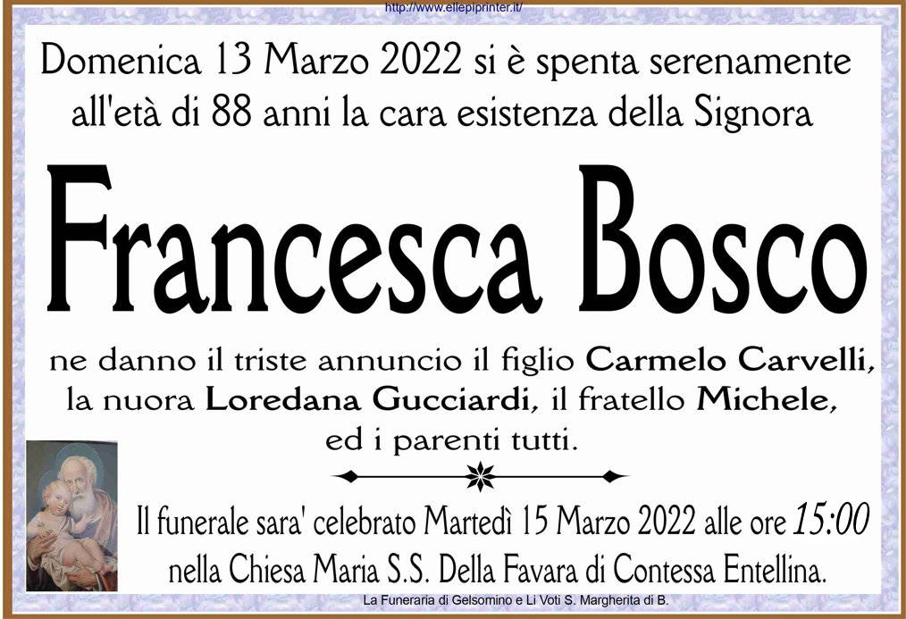 Francesca Bosco