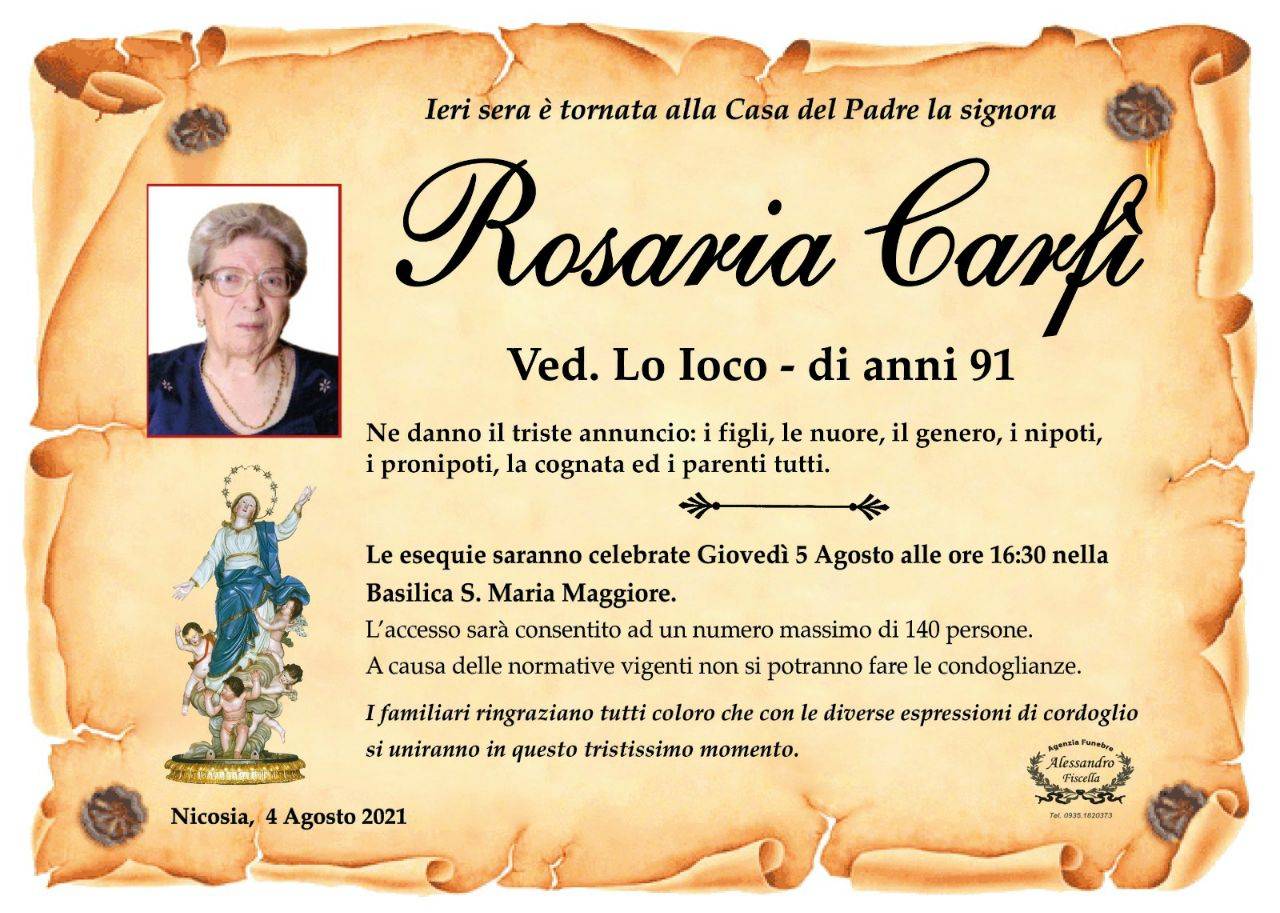 Rosaria Carfì