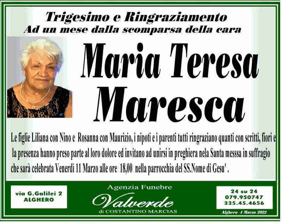 Maria Teresa Maresca