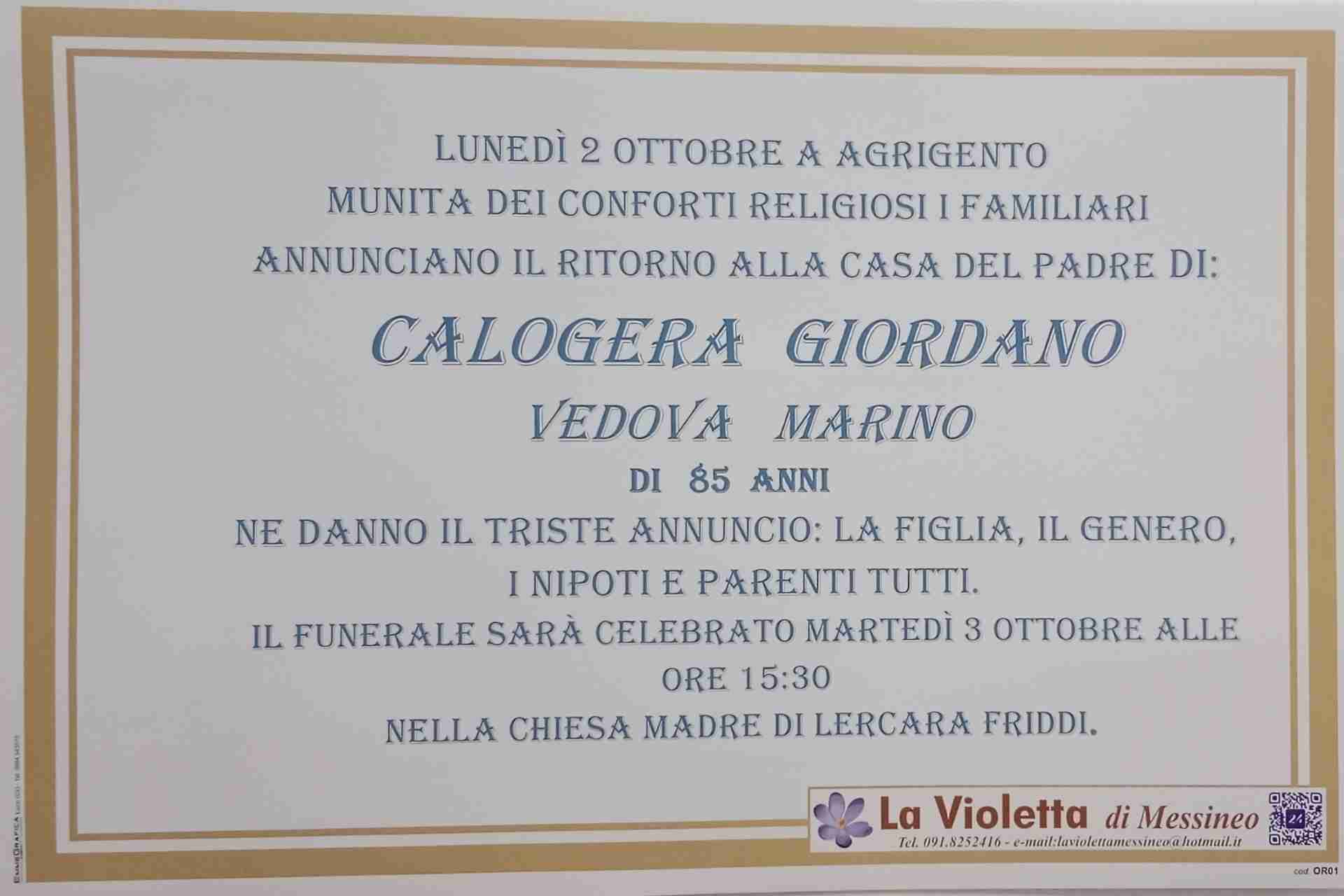 Calogera Giordano