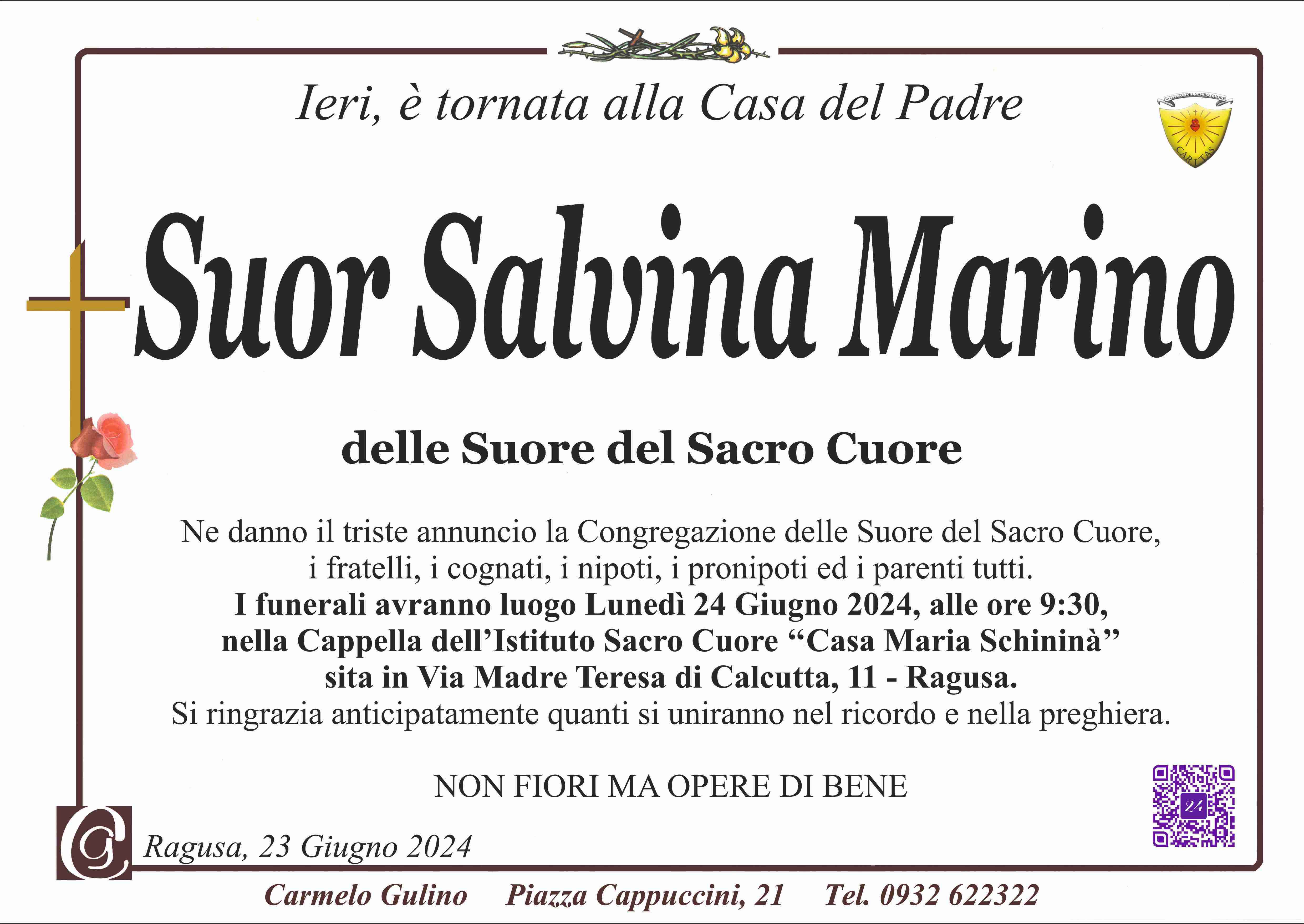 Suor Salvina Marino