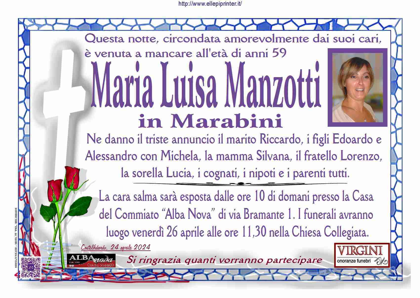 Maria Luisa Manzotti