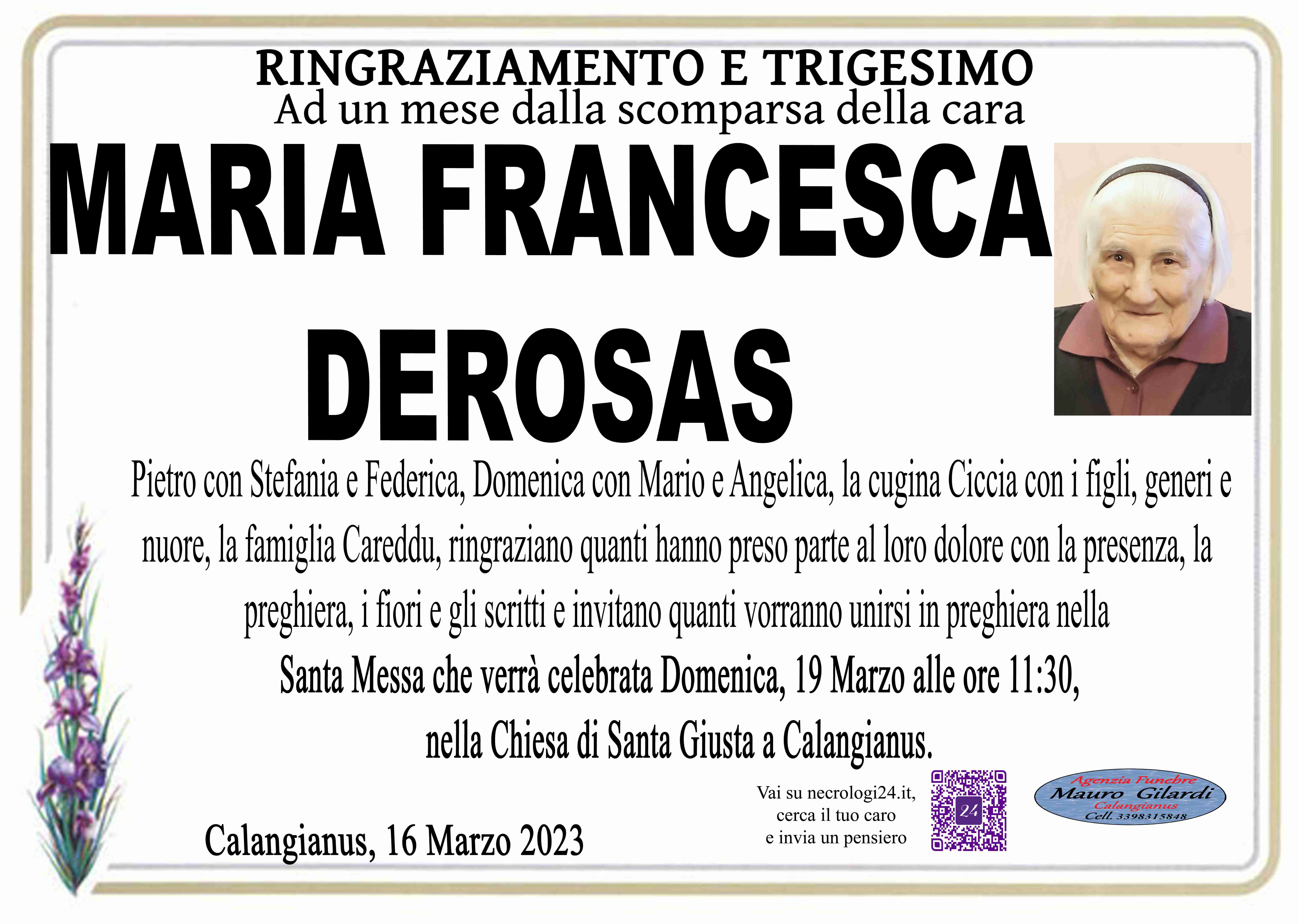 Maria Francesca Derosas