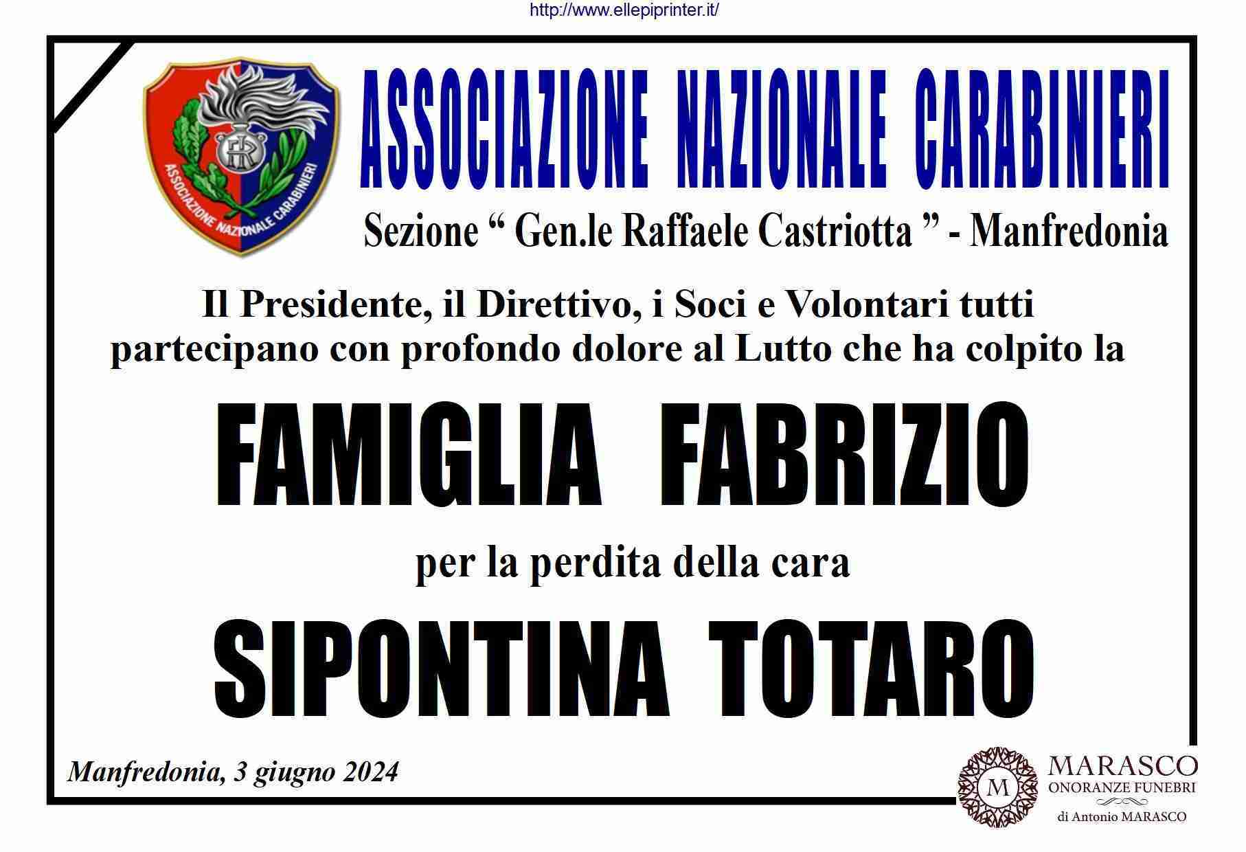 Sipontina Totaro ved. Fabrizio