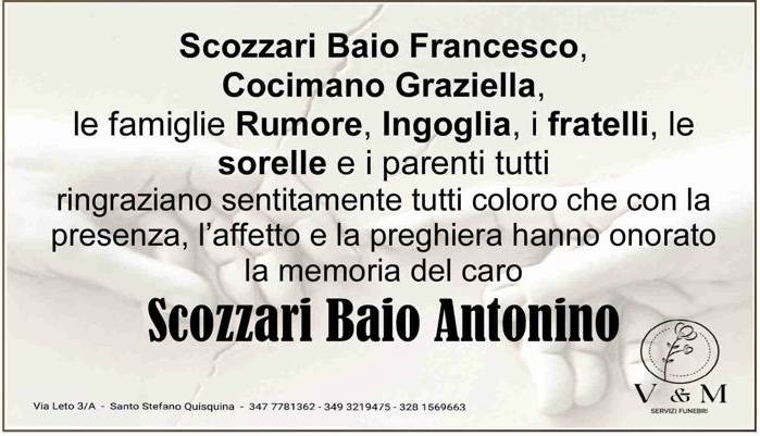 Antonino Scozzari Baio