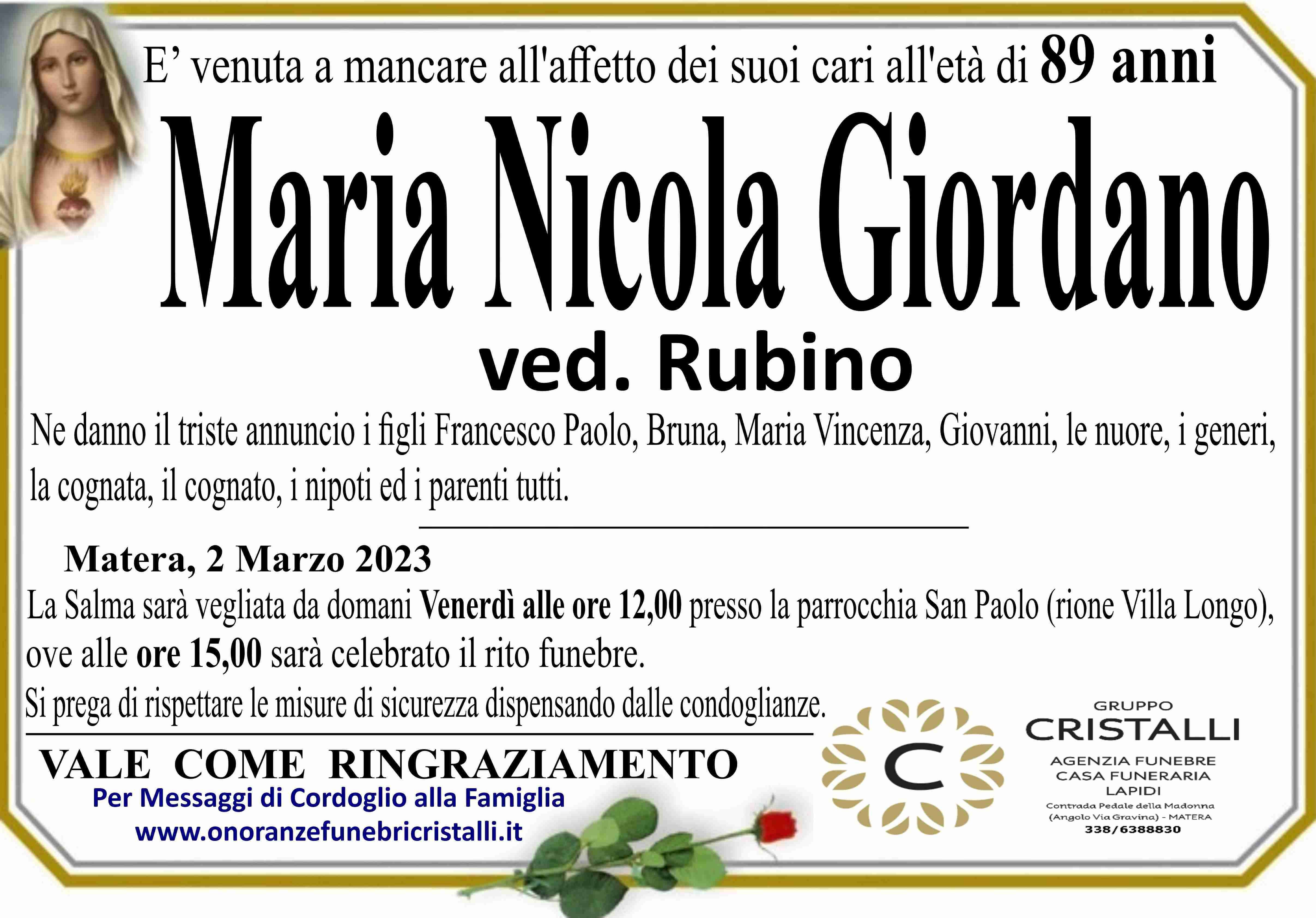 Maria Nicola Giordano