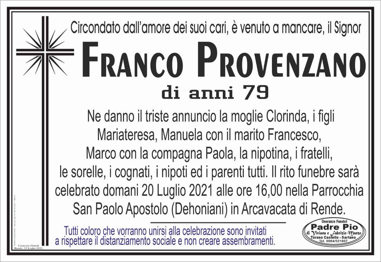 Franco Provenzano