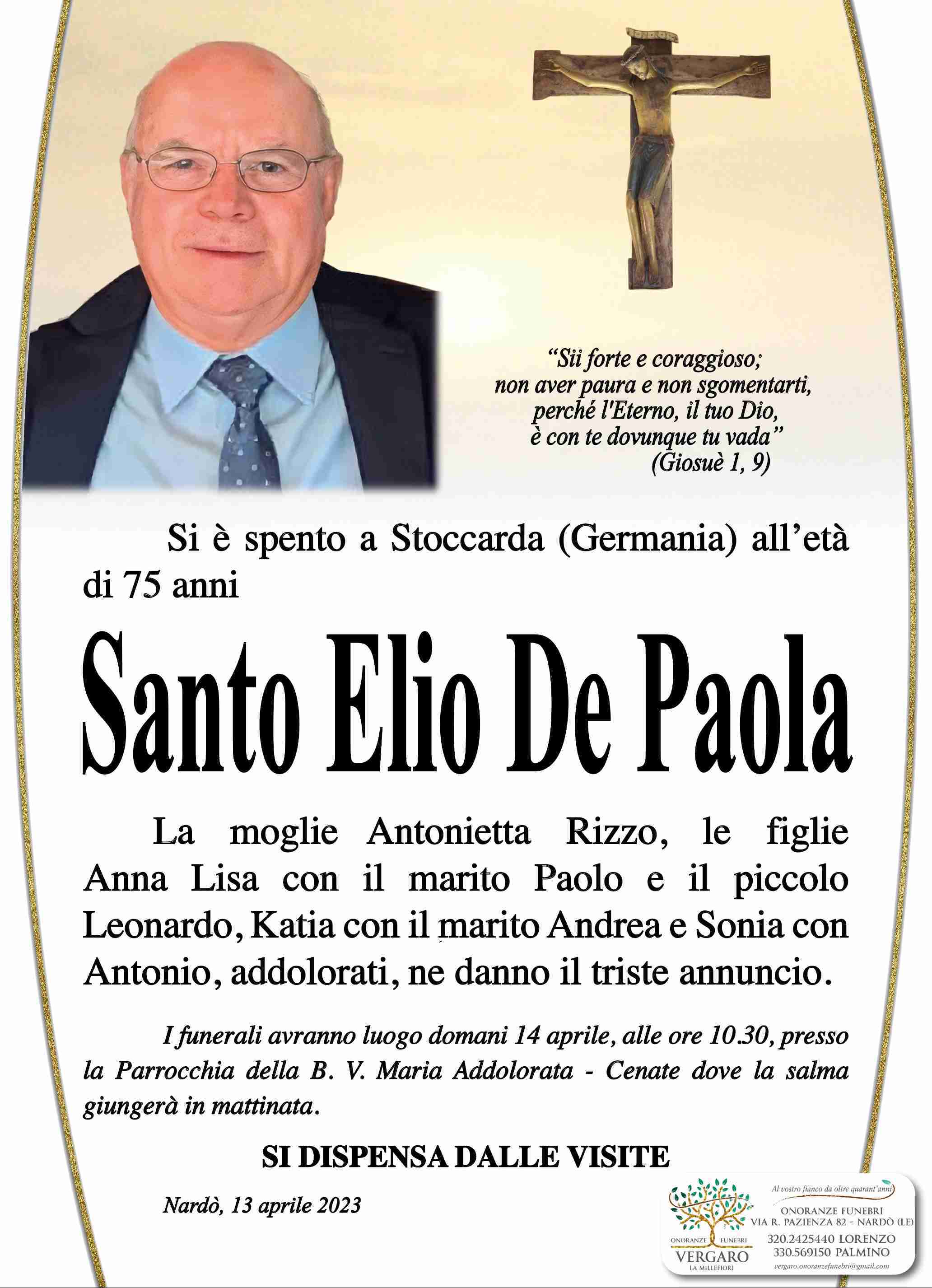 Elio Santo De Paola