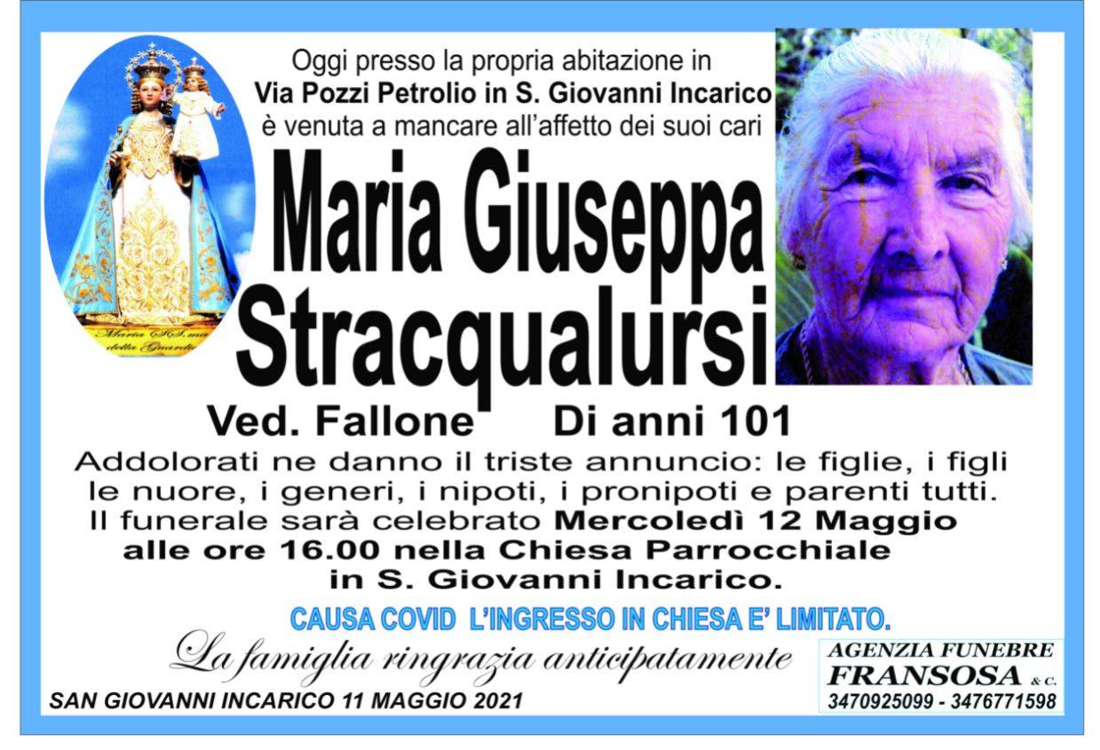 Maria Giuseppa Stracqualursi