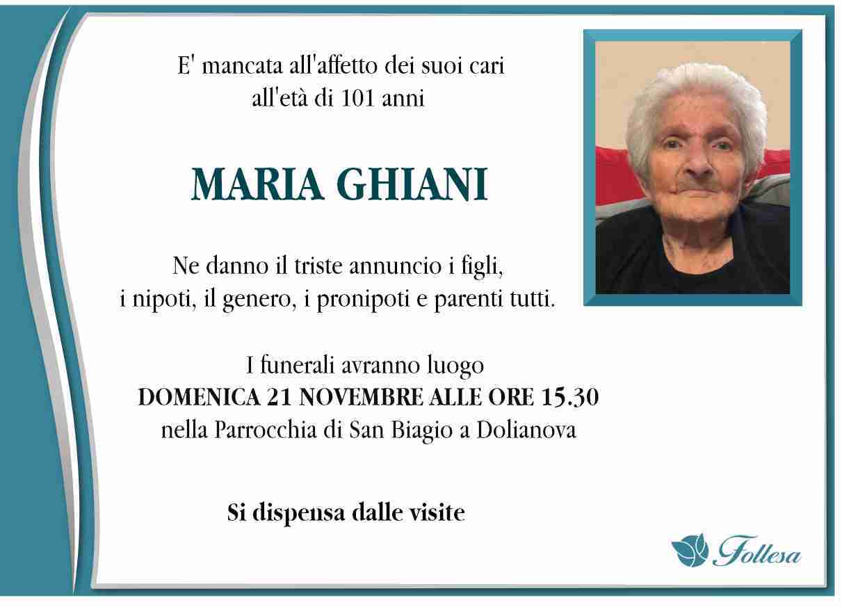 Maria Ghiani
