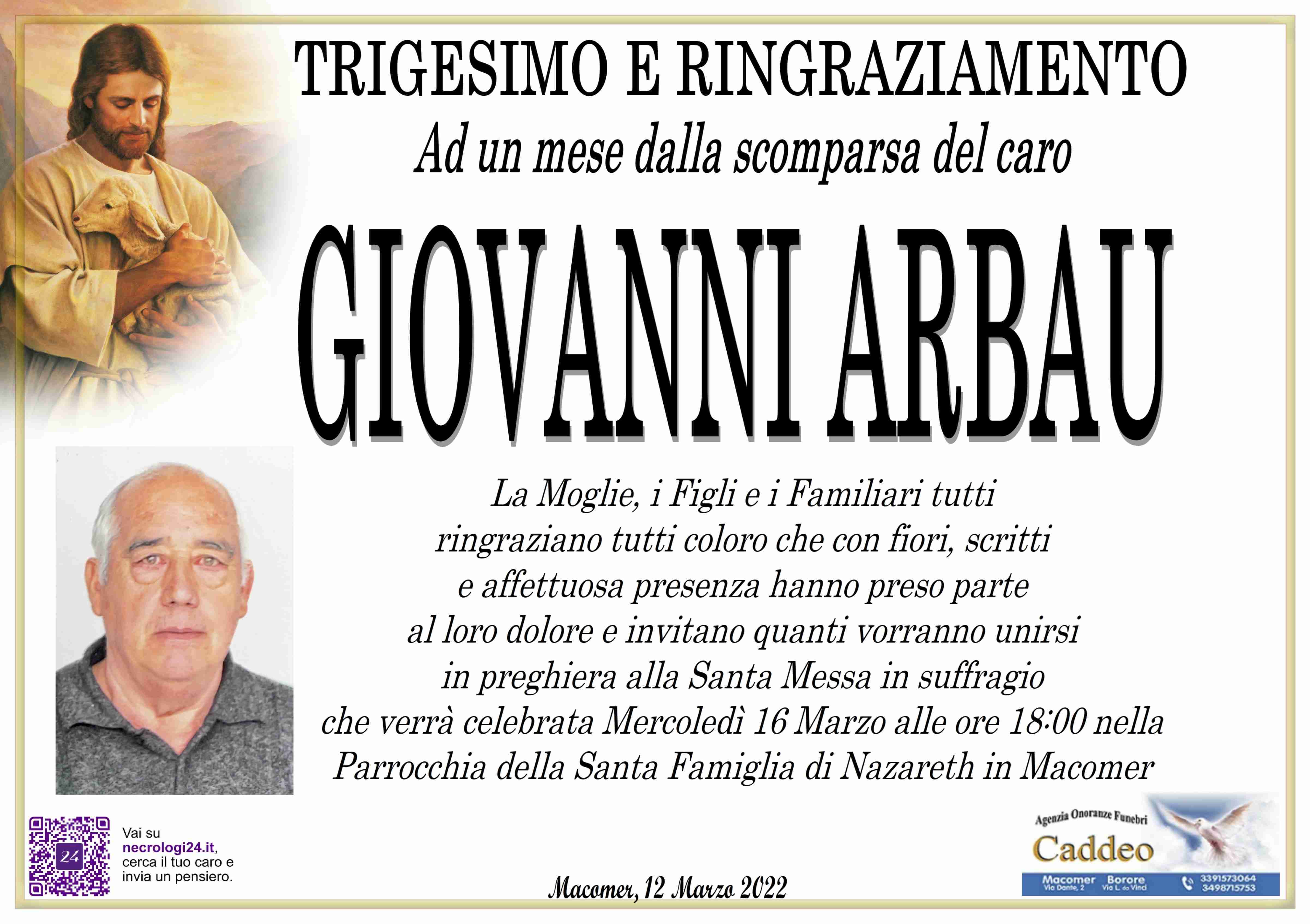 Giovanni Arbau