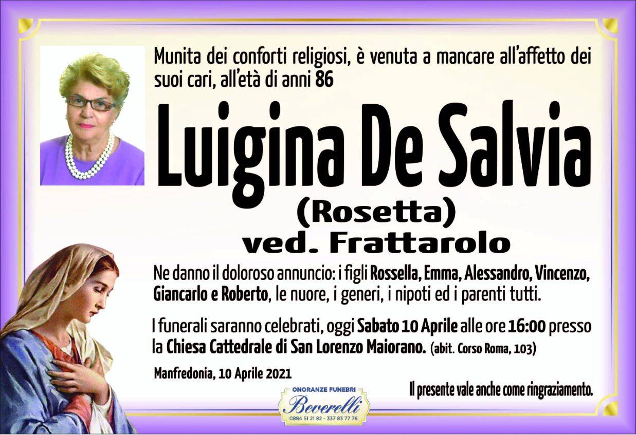 Luigia De Salvia
