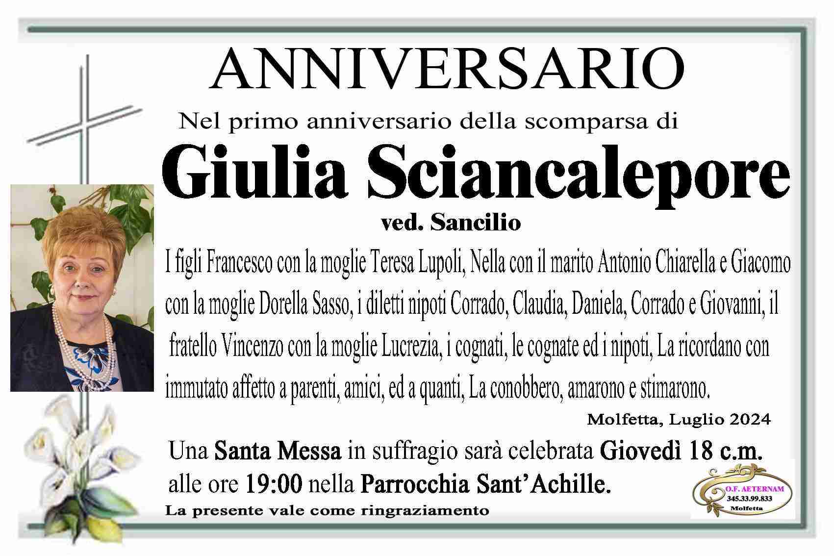 Giulia Sciancalepore