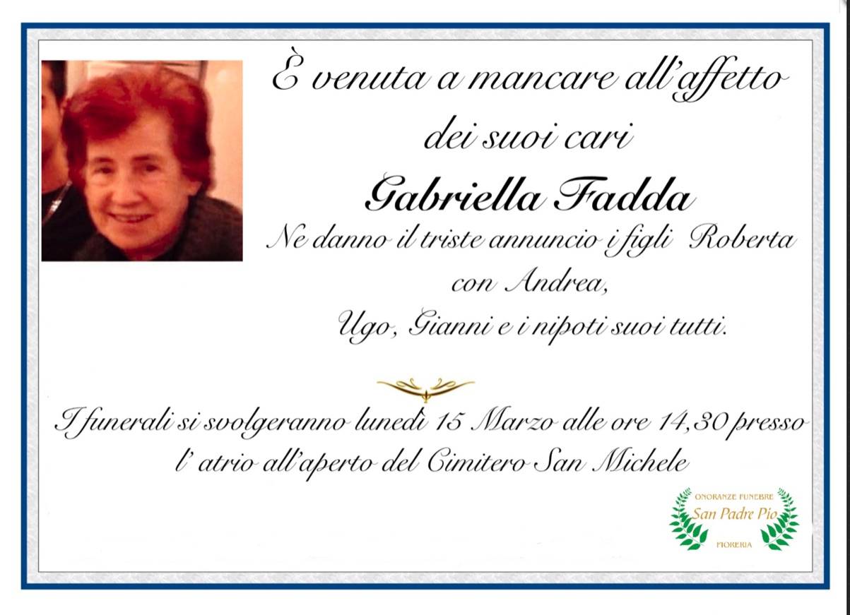Gabriella Fadda