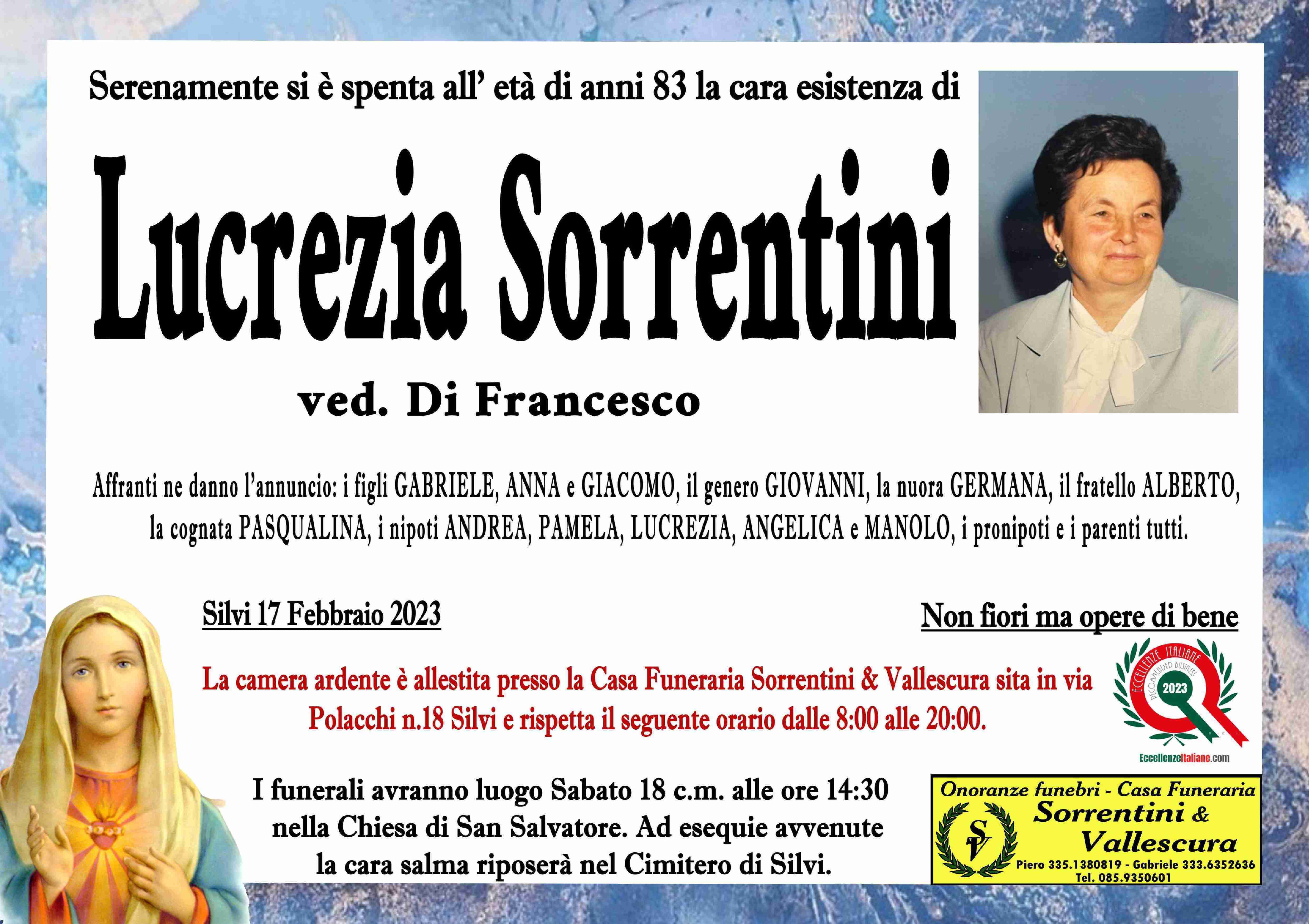 Lucrezia Sorrentini