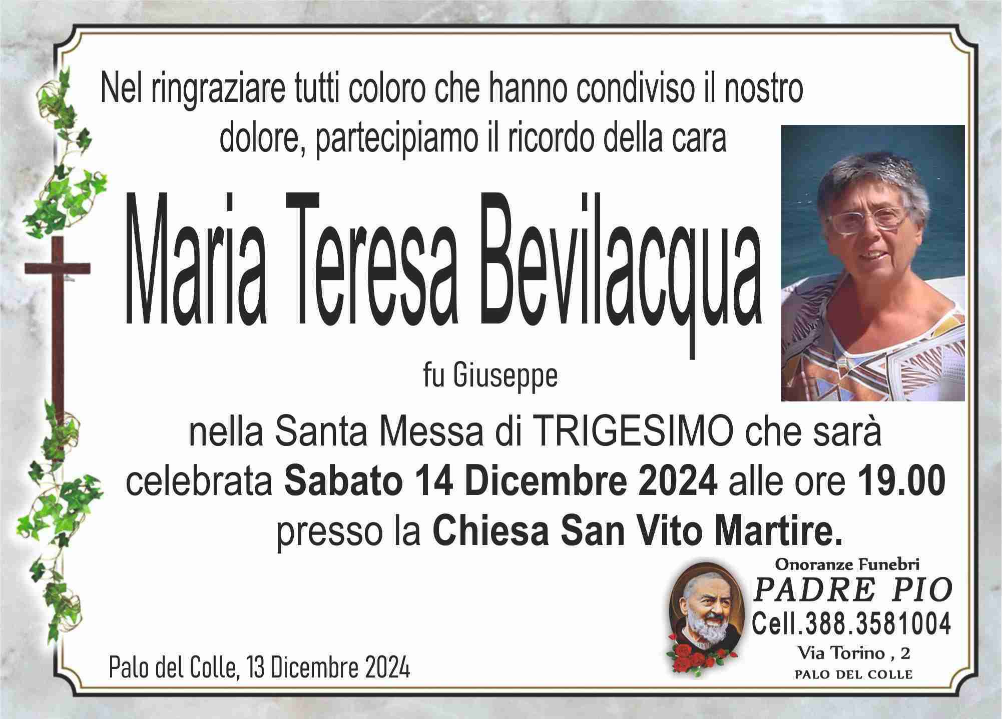 Maria Teresa Bevilacqua